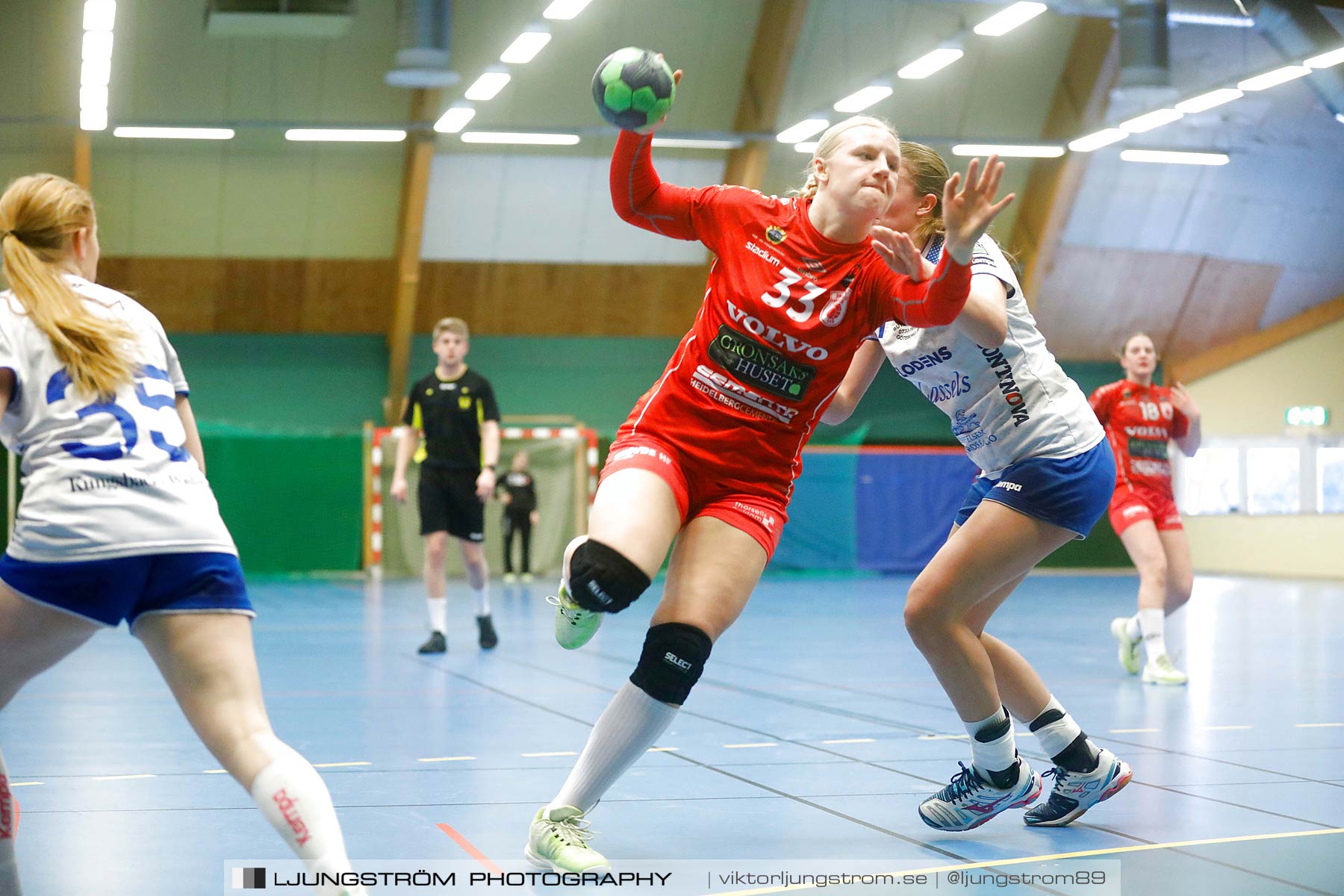 Skövde HF FA-HK Aranäs vit 38-18,dam,Skövde Idrottshall,Skövde,Sverige,Handboll,,2018,204585