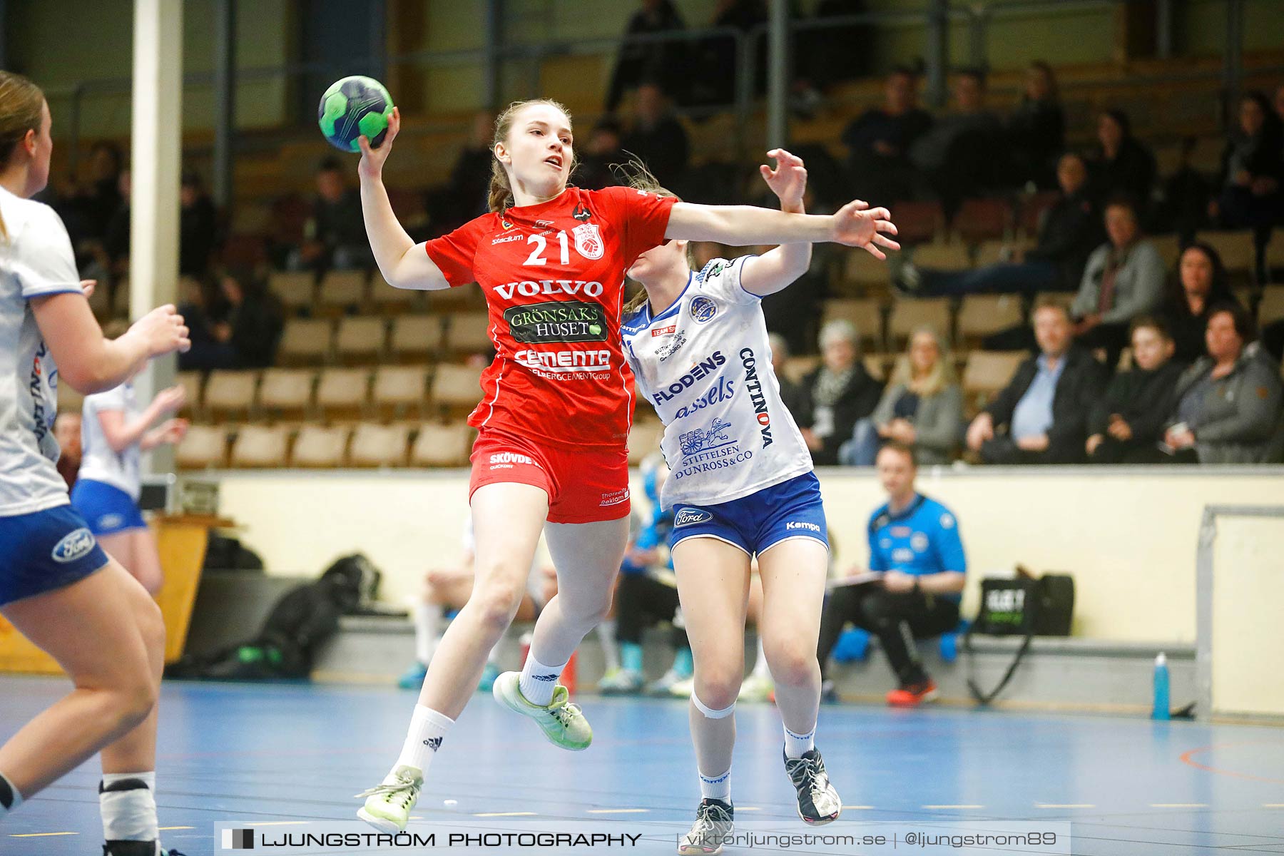 Skövde HF FA-HK Aranäs vit 38-18,dam,Skövde Idrottshall,Skövde,Sverige,Handboll,,2018,204593