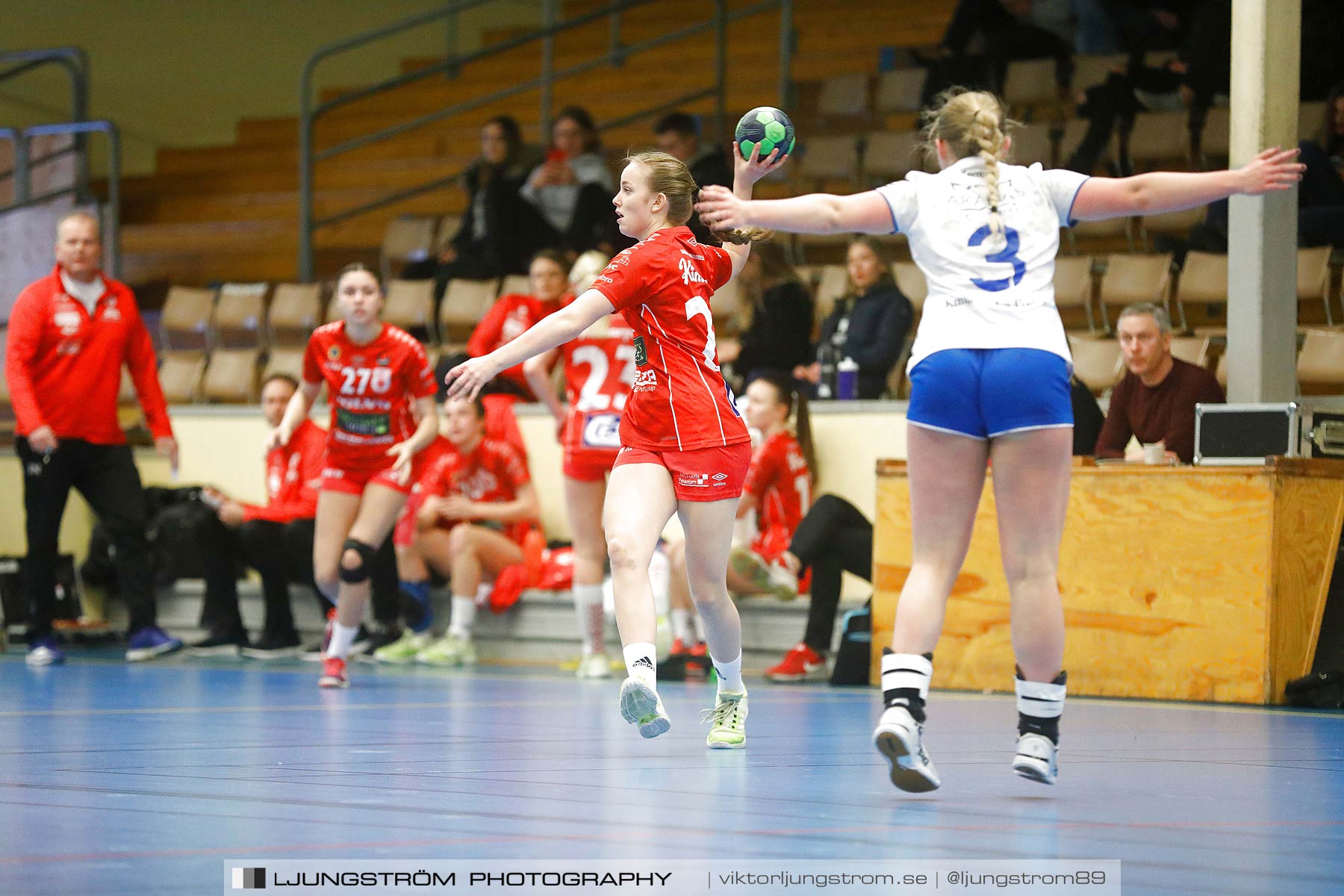 Skövde HF FA-HK Aranäs vit 38-18,dam,Skövde Idrottshall,Skövde,Sverige,Handboll,,2018,204594