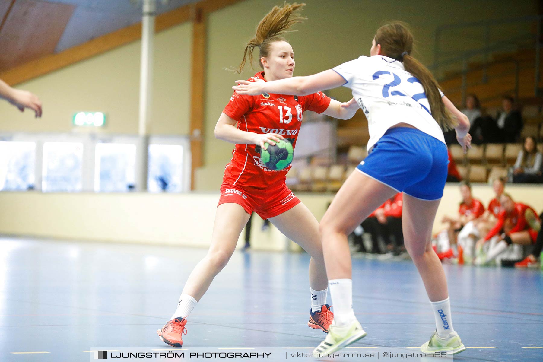 Skövde HF FA-HK Aranäs vit 38-18,dam,Skövde Idrottshall,Skövde,Sverige,Handboll,,2018,204628