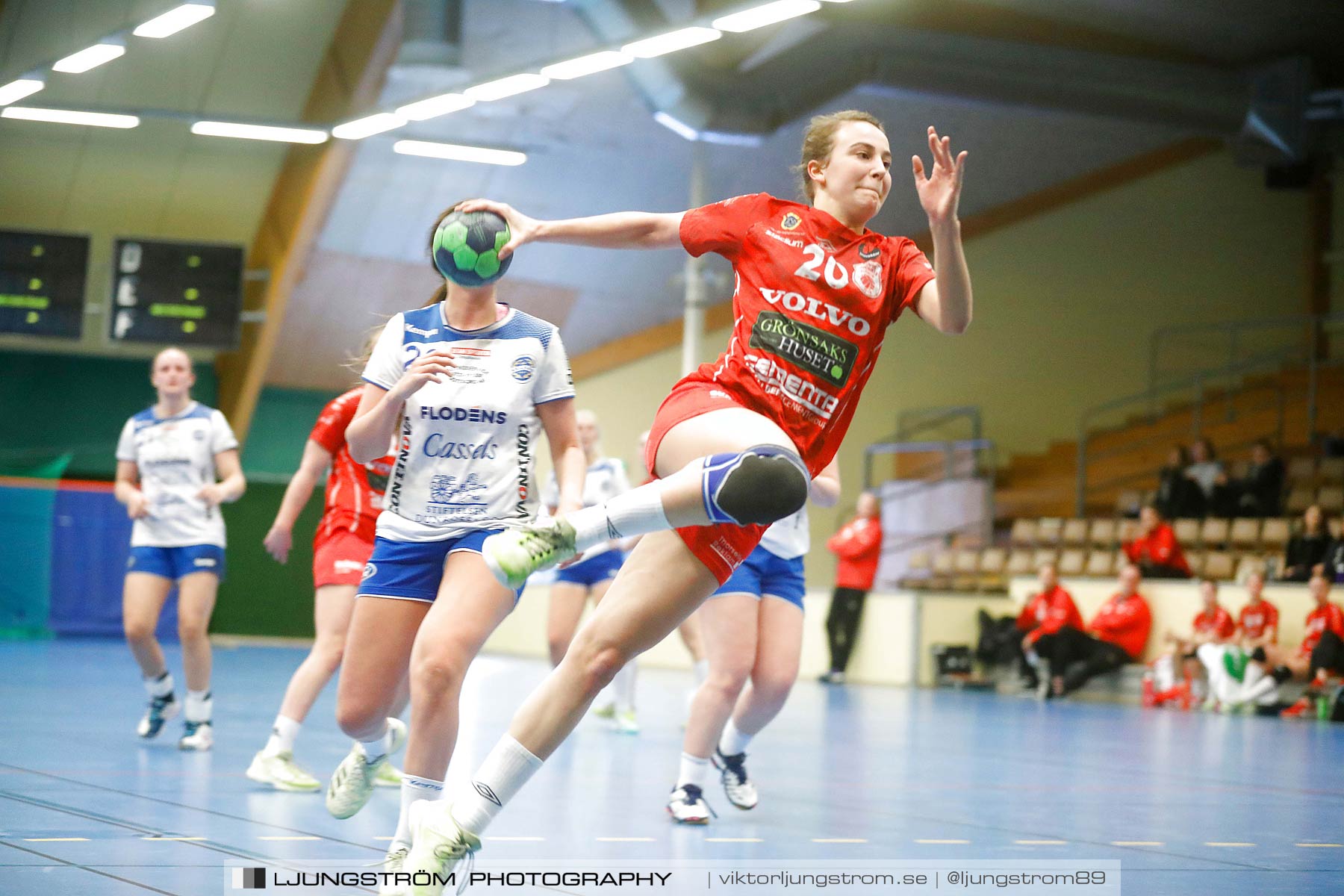 Skövde HF FA-HK Aranäs vit 38-18,dam,Skövde Idrottshall,Skövde,Sverige,Handboll,,2018,204643