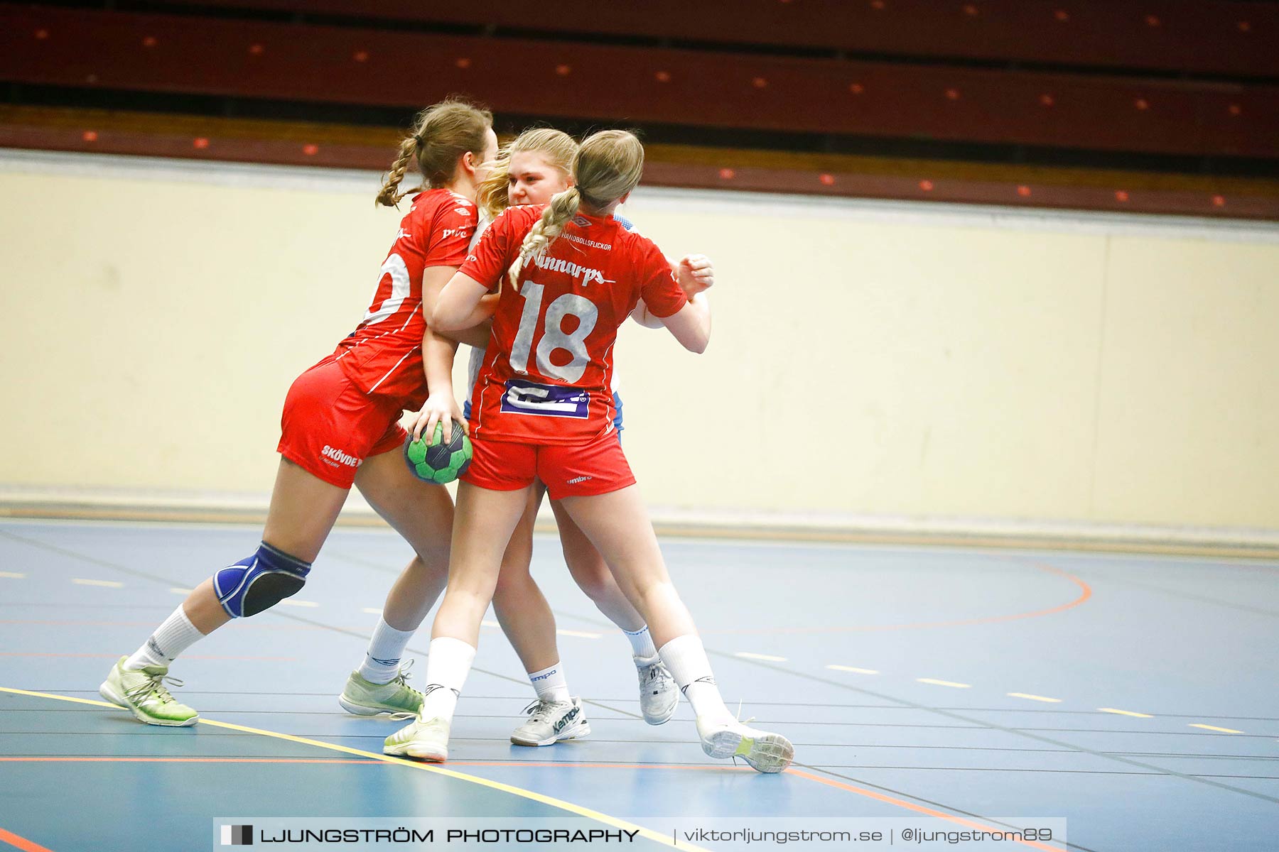 Skövde HF FA-HK Aranäs vit 38-18,dam,Skövde Idrottshall,Skövde,Sverige,Handboll,,2018,204677