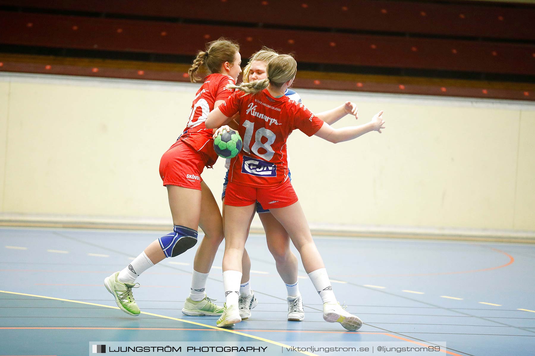 Skövde HF FA-HK Aranäs vit 38-18,dam,Skövde Idrottshall,Skövde,Sverige,Handboll,,2018,204678