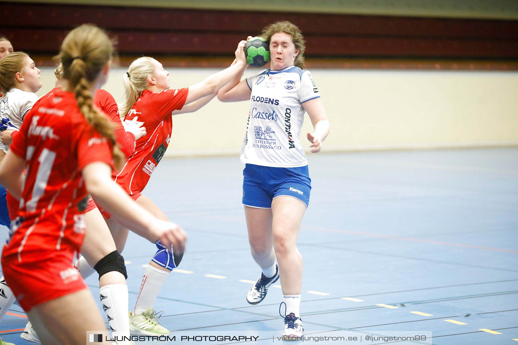 Skövde HF FA-HK Aranäs vit 38-18,dam,Skövde Idrottshall,Skövde,Sverige,Handboll,,2018,204683