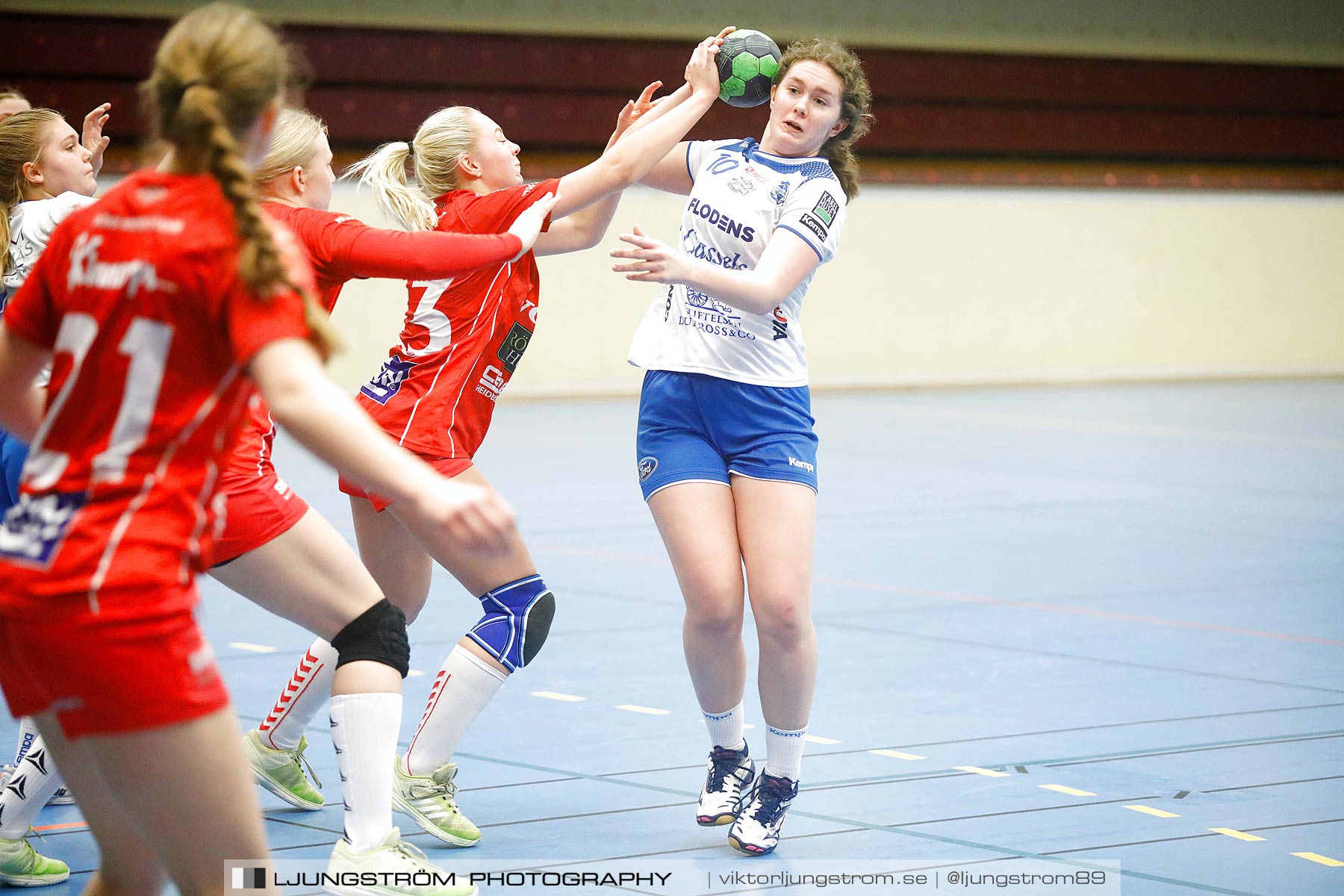 Skövde HF FA-HK Aranäs vit 38-18,dam,Skövde Idrottshall,Skövde,Sverige,Handboll,,2018,204684