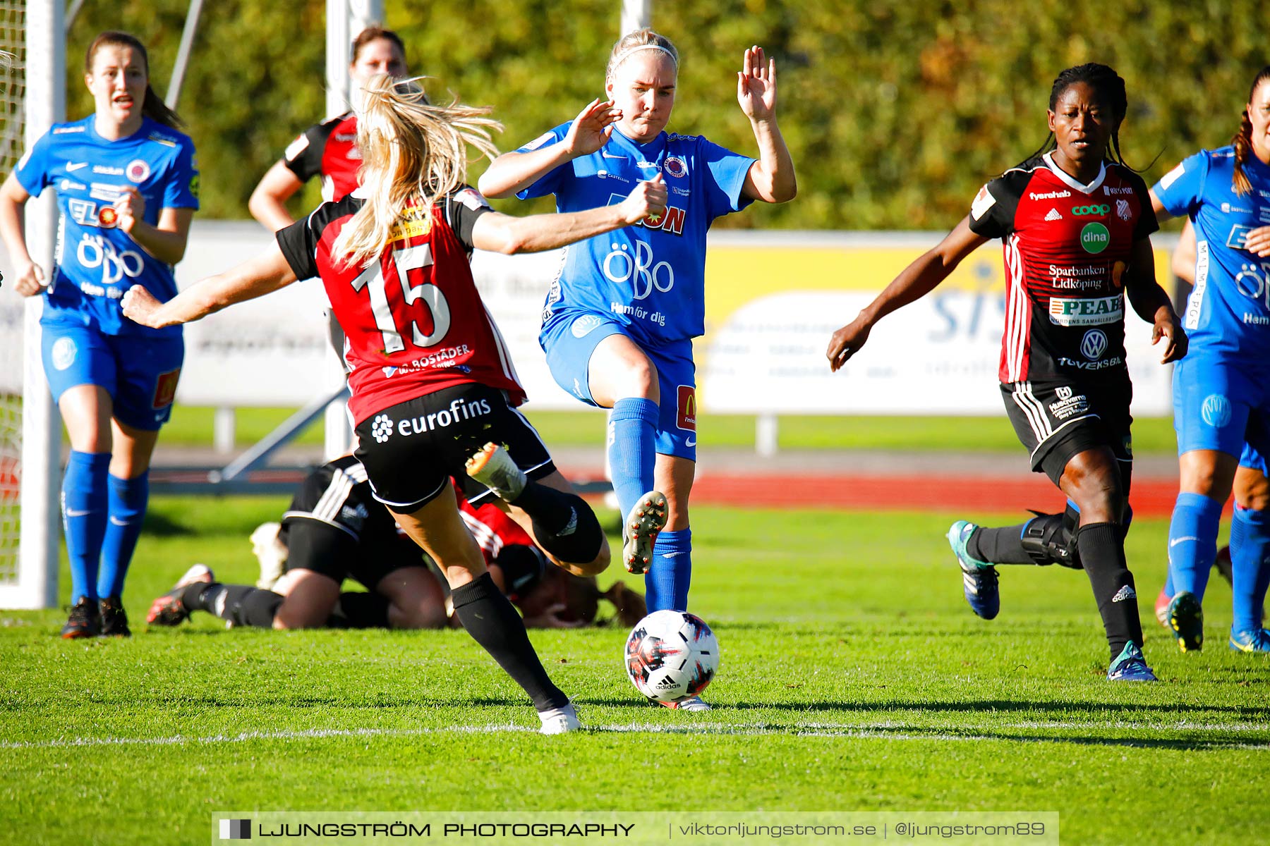 Lidköpings FK-KIF Örebro DFF 1-1,dam,Framnäs IP,Lidköping,Sverige,Fotboll,,2018,205973
