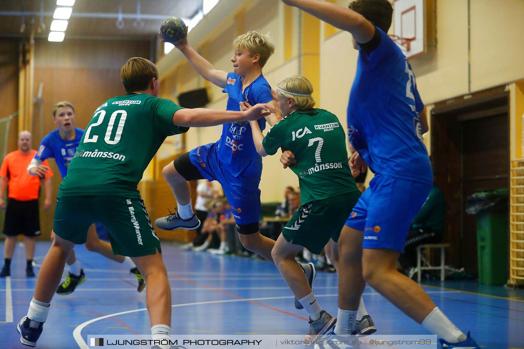 USM P16 Steg 1 IFK Skövde HK-Eslövs HF 30-17,herr,Arena Skövde,Skövde,Sverige,Ungdoms-SM,Handboll,2018,206975