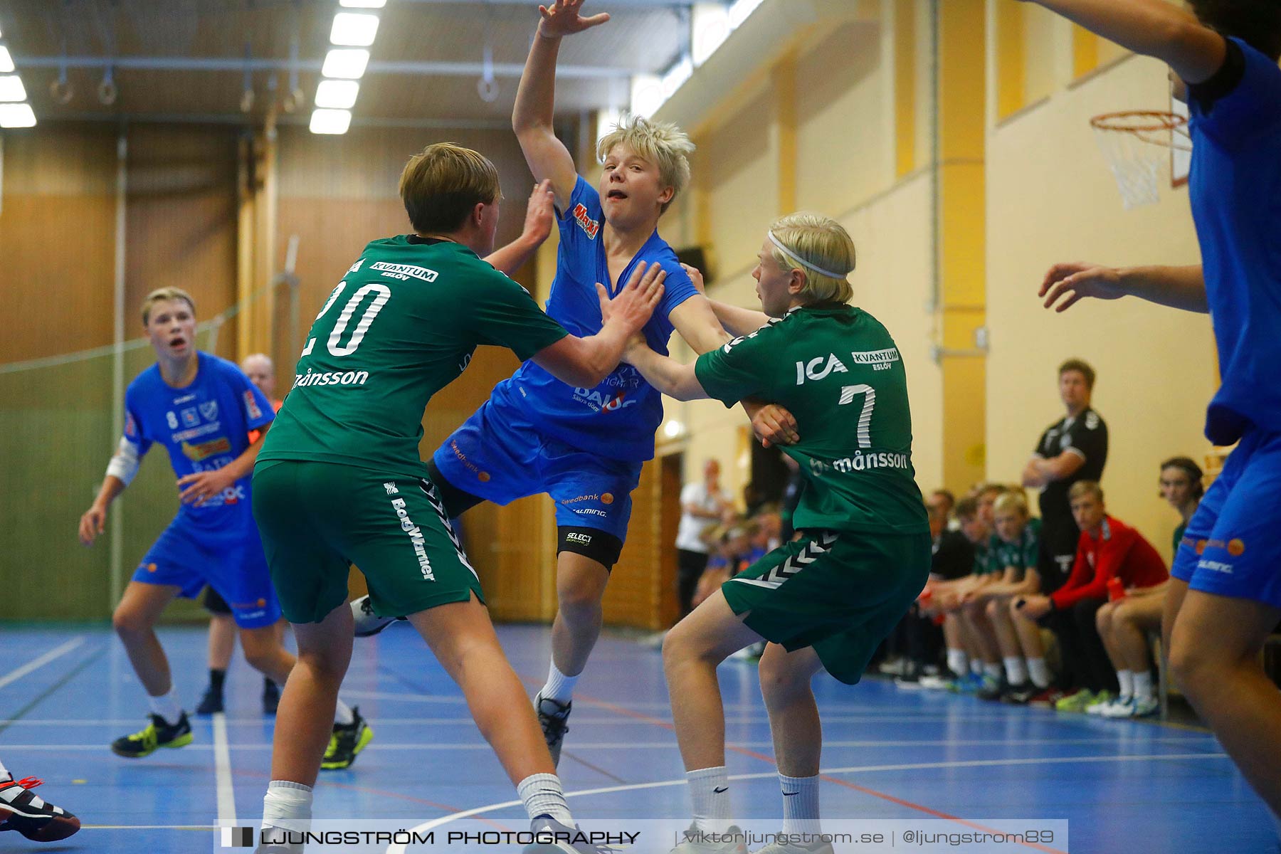 USM P16 Steg 1 IFK Skövde HK-Eslövs HF 30-17,herr,Arena Skövde,Skövde,Sverige,Ungdoms-SM,Handboll,2018,206976