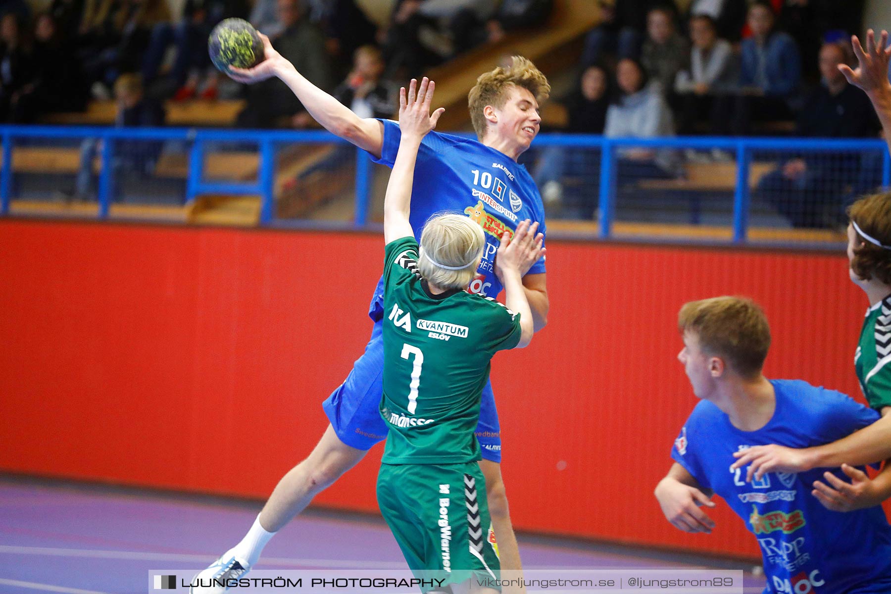 USM P16 Steg 1 IFK Skövde HK-Eslövs HF 30-17,herr,Arena Skövde,Skövde,Sverige,Ungdoms-SM,Handboll,2018,207041