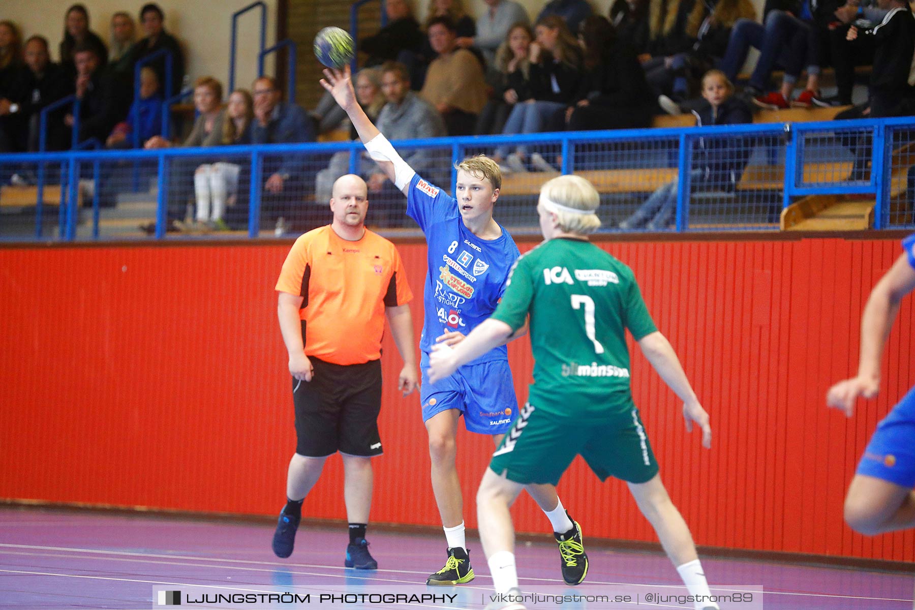 USM P16 Steg 1 IFK Skövde HK-Eslövs HF 30-17,herr,Arena Skövde,Skövde,Sverige,Ungdoms-SM,Handboll,2018,207049