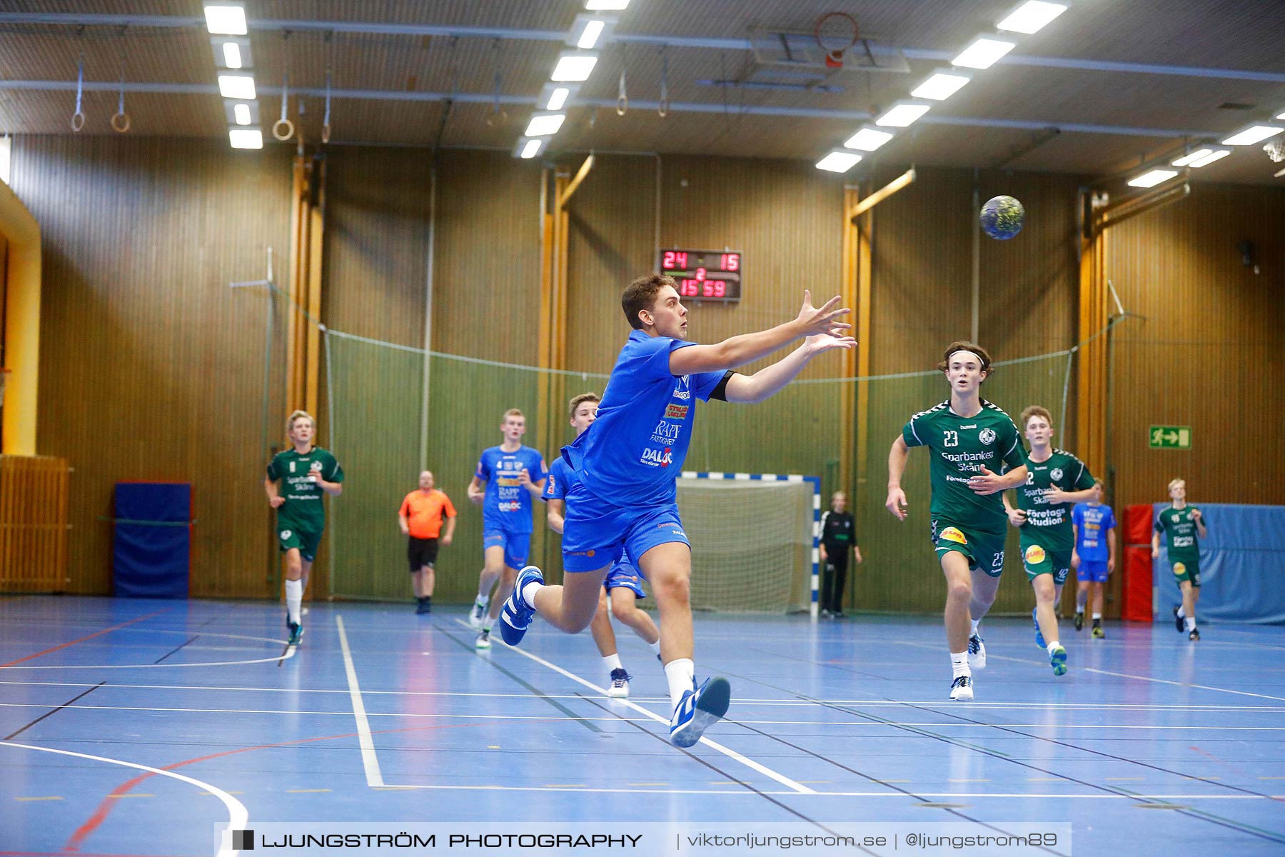 USM P16 Steg 1 IFK Skövde HK-Eslövs HF 30-17,herr,Arena Skövde,Skövde,Sverige,Ungdoms-SM,Handboll,2018,207081