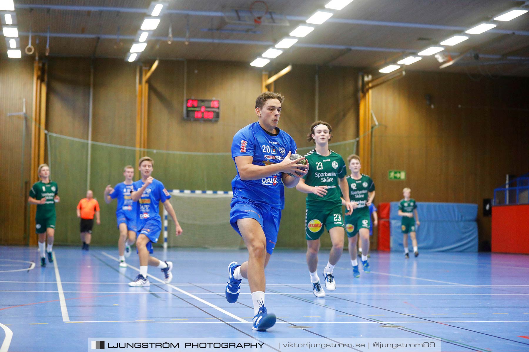 USM P16 Steg 1 IFK Skövde HK-Eslövs HF 30-17,herr,Arena Skövde,Skövde,Sverige,Ungdoms-SM,Handboll,2018,207082