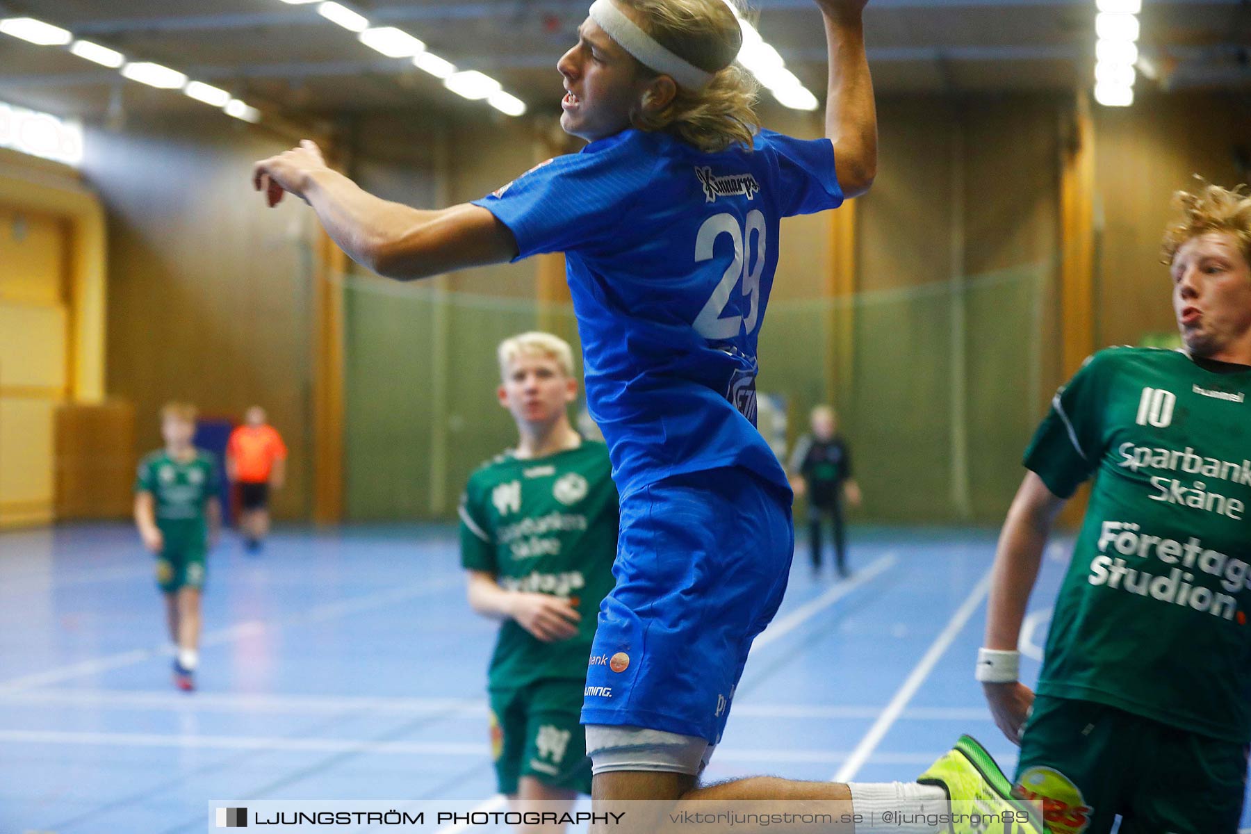 USM P16 Steg 1 IFK Skövde HK-Eslövs HF 30-17,herr,Arena Skövde,Skövde,Sverige,Ungdoms-SM,Handboll,2018,207097