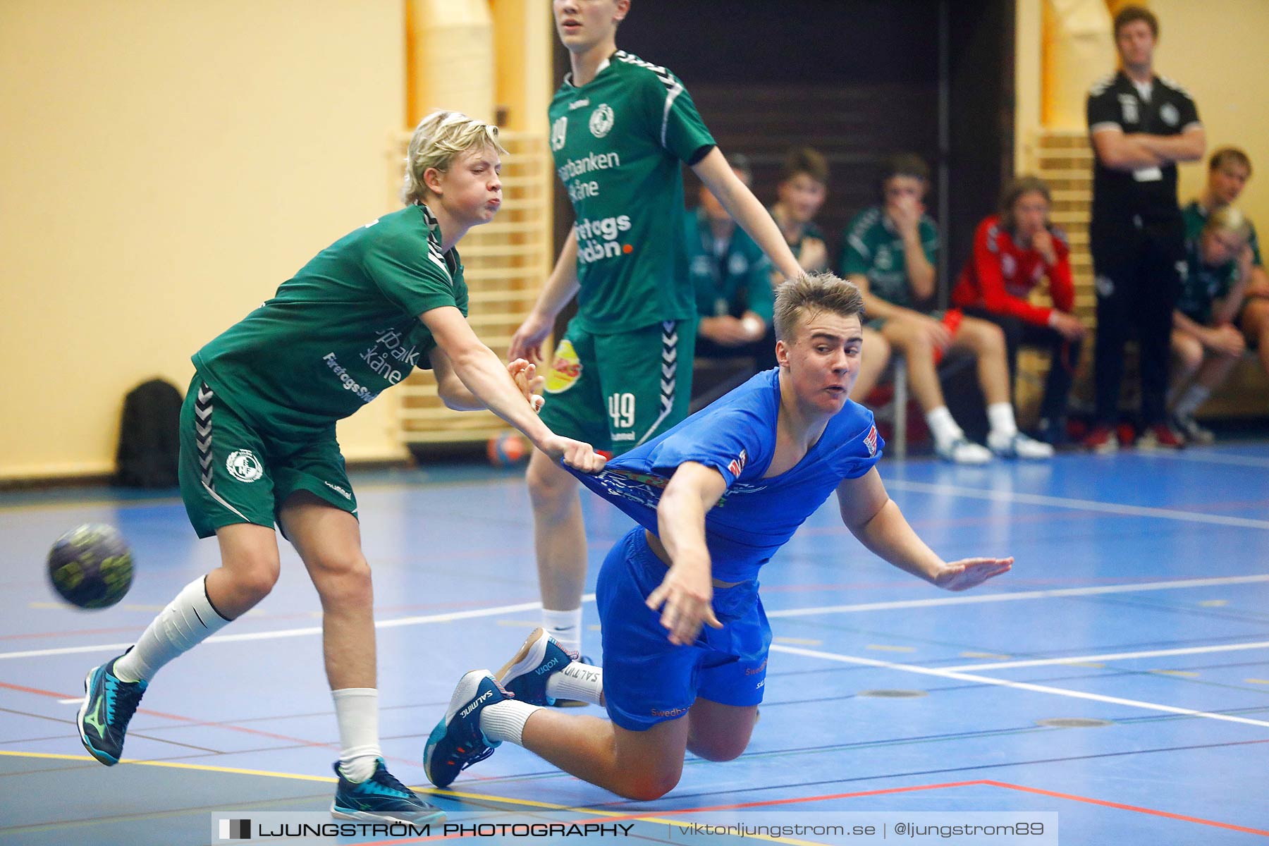 USM P16 Steg 1 IFK Skövde HK-Eslövs HF 30-17,herr,Arena Skövde,Skövde,Sverige,Ungdoms-SM,Handboll,2018,207112