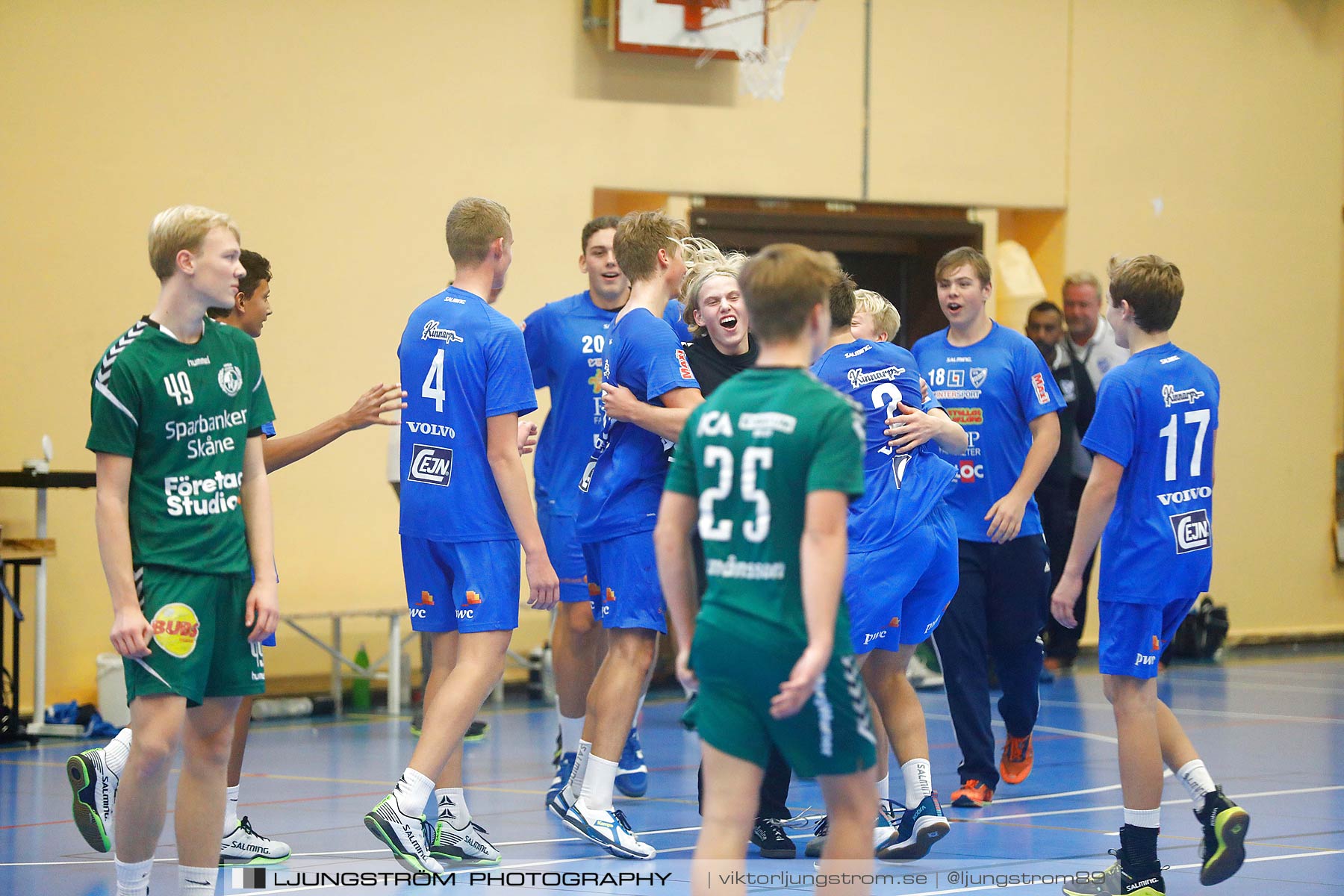 USM P16 Steg 1 IFK Skövde HK-Eslövs HF 30-17,herr,Arena Skövde,Skövde,Sverige,Ungdoms-SM,Handboll,2018,207115