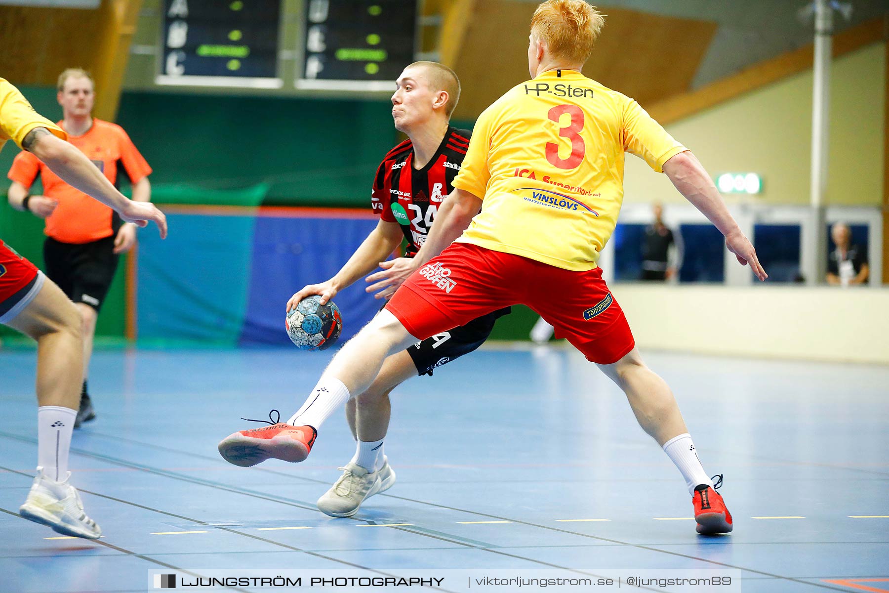 HK Country-Vinslövs HK 26-33,herr,Skövde Idrottshall,Skövde,Sverige,Handboll,,2018,208464