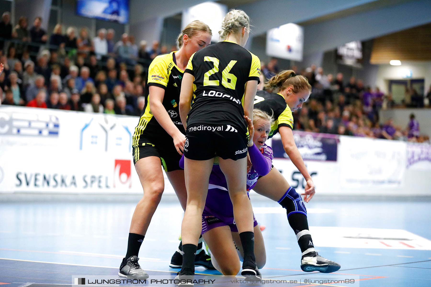 Skara HF-IK Sävehof 19-28,dam,Skara Idrottshall,Skara,Sverige,Handboll,,2018,208703