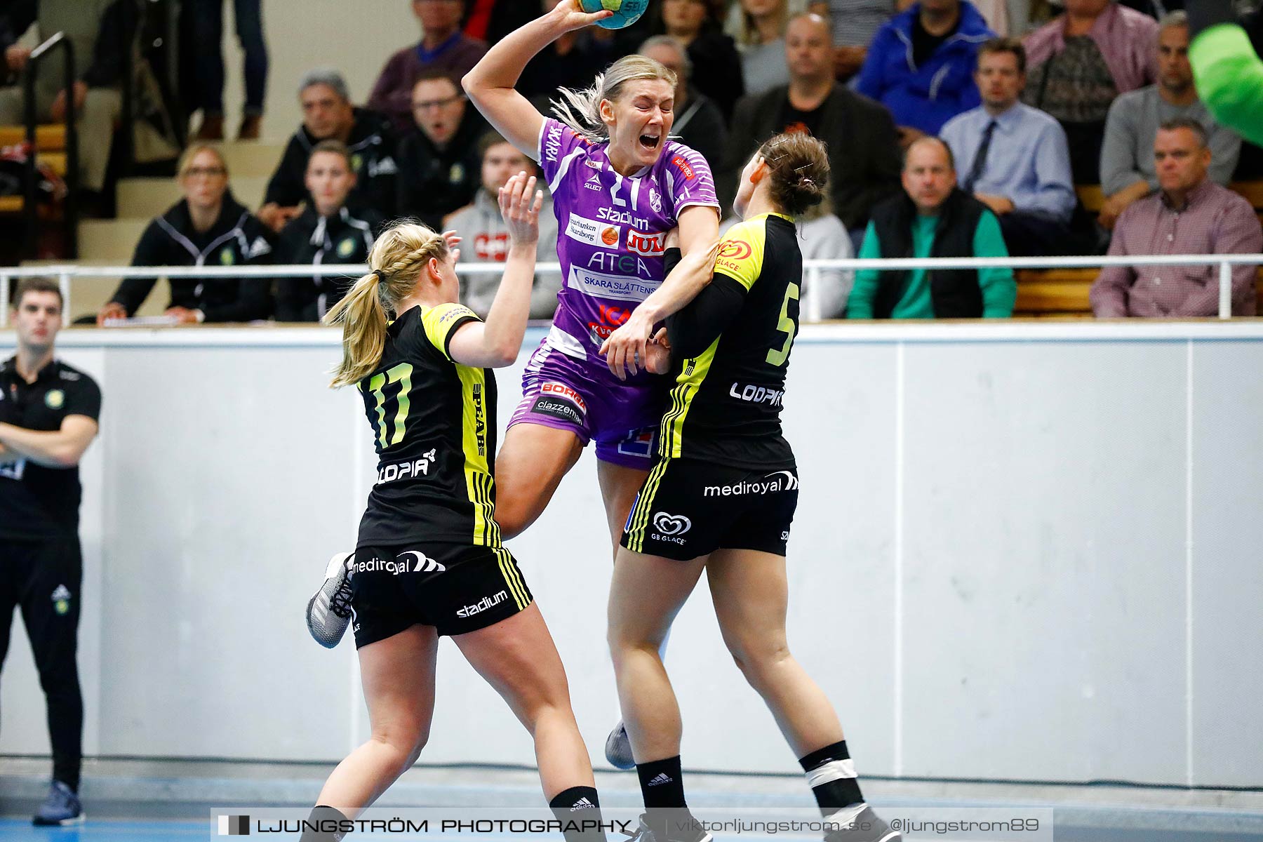 Skara HF-IK Sävehof 19-28,dam,Skara Idrottshall,Skara,Sverige,Handboll,,2018,208716