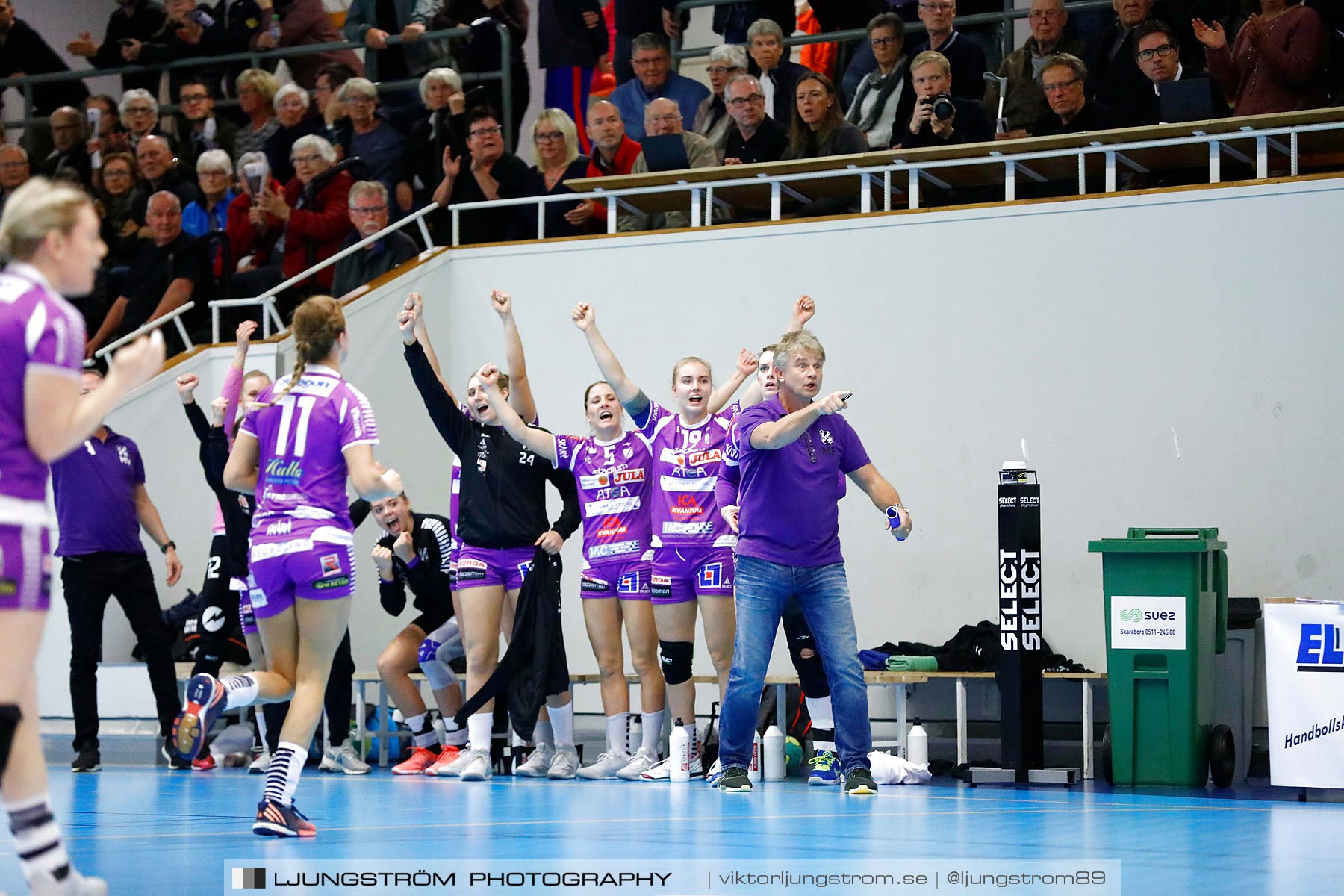 Skara HF-IK Sävehof 19-28,dam,Skara Idrottshall,Skara,Sverige,Handboll,,2018,208717