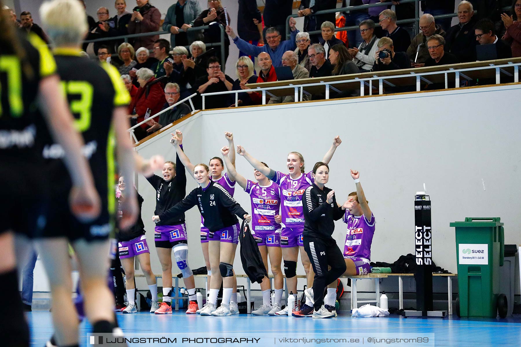 Skara HF-IK Sävehof 19-28,dam,Skara Idrottshall,Skara,Sverige,Handboll,,2018,208718