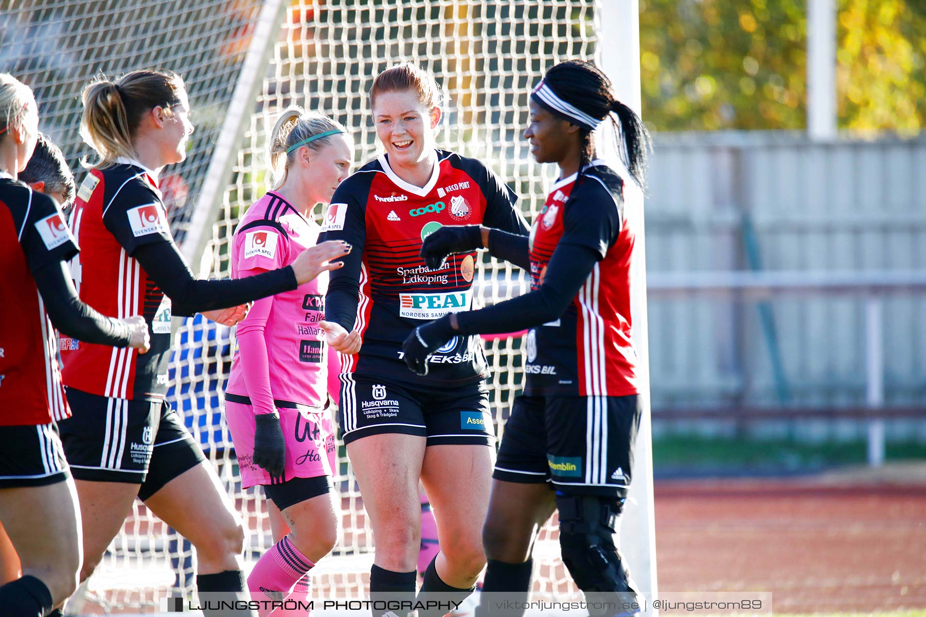 Lidköpings FK-IF Böljan Falkenberg 6-0,dam,Framnäs IP,Lidköping,Sverige,Fotboll,,2018,208875