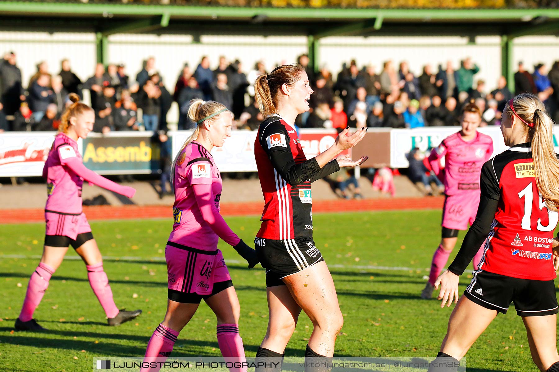 Lidköpings FK-IF Böljan Falkenberg 6-0,dam,Framnäs IP,Lidköping,Sverige,Fotboll,,2018,208912