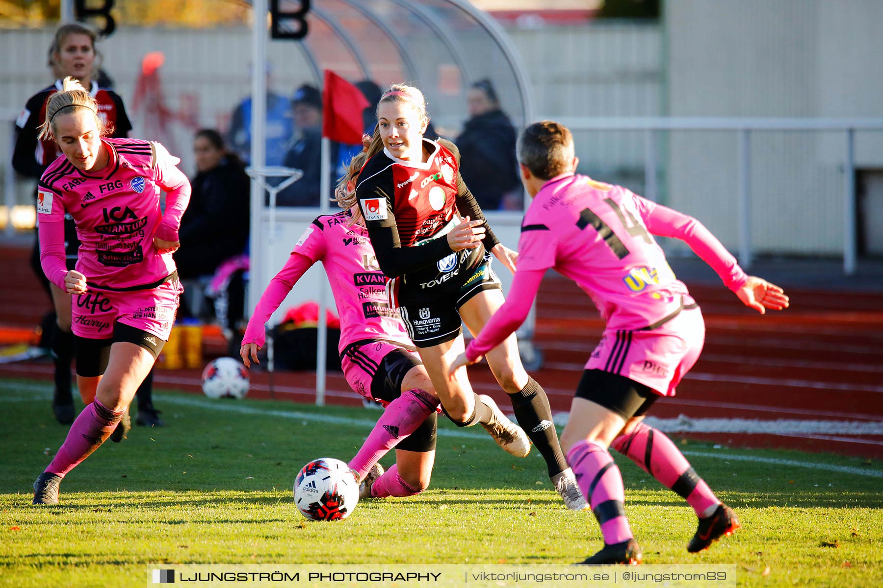 Lidköpings FK-IF Böljan Falkenberg 6-0,dam,Framnäs IP,Lidköping,Sverige,Fotboll,,2018,208927