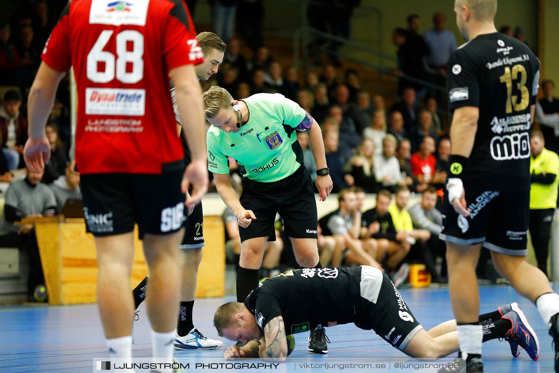 HP Skövde-HK Country 25-21,herr,Skövde Idrottshall,Skövde,Sverige,Handboll,,2018,208992