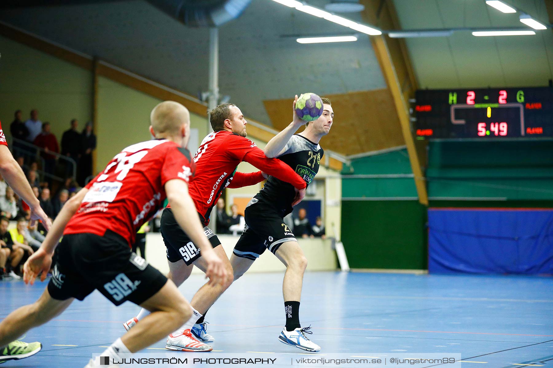 HP Skövde-HK Country 25-21,herr,Skövde Idrottshall,Skövde,Sverige,Handboll,,2018,209008