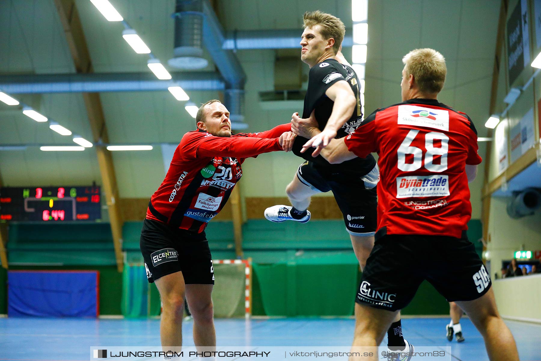 HP Skövde-HK Country 25-21,herr,Skövde Idrottshall,Skövde,Sverige,Handboll,,2018,209013