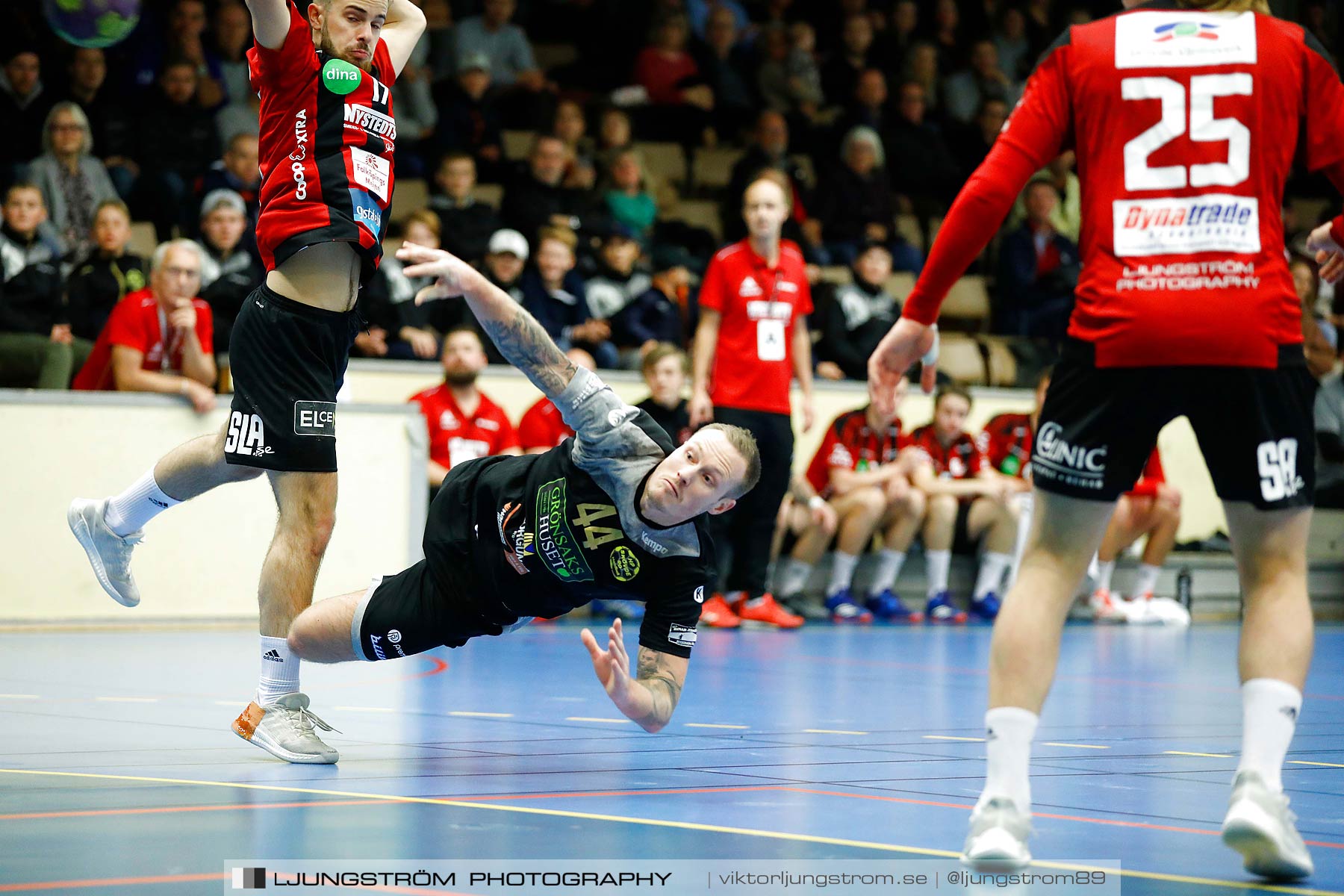 HP Skövde-HK Country 25-21,herr,Skövde Idrottshall,Skövde,Sverige,Handboll,,2018,209025