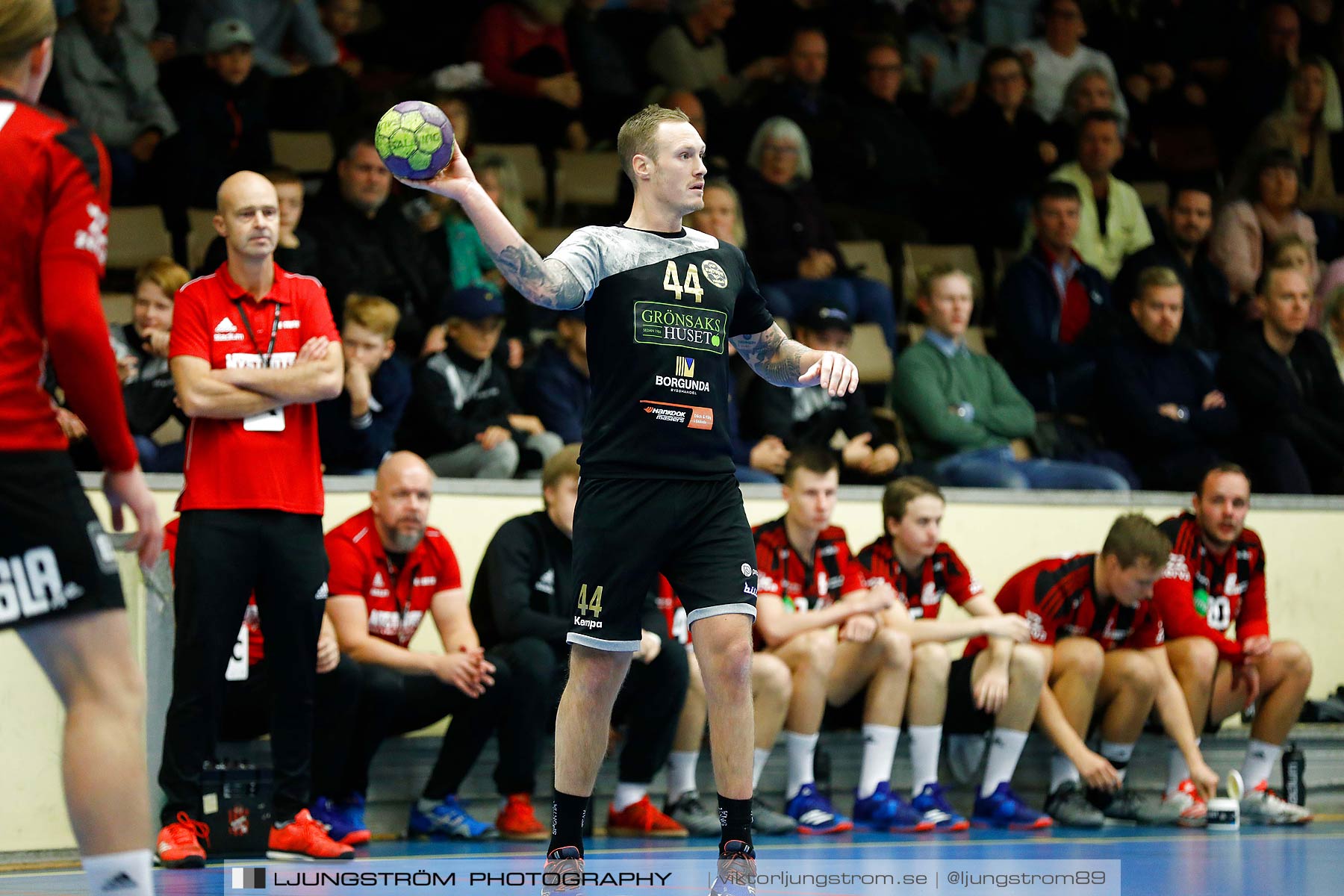 HP Skövde-HK Country 25-21,herr,Skövde Idrottshall,Skövde,Sverige,Handboll,,2018,209028