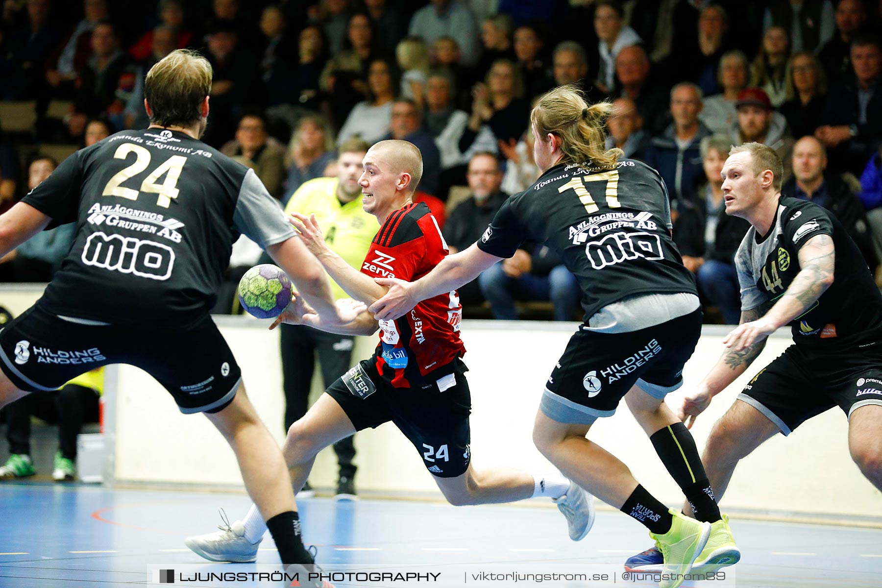 HP Skövde-HK Country 25-21,herr,Skövde Idrottshall,Skövde,Sverige,Handboll,,2018,209054