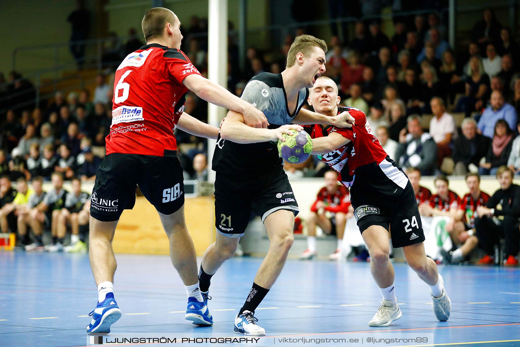 HP Skövde-HK Country 25-21,herr,Skövde Idrottshall,Skövde,Sverige,Handboll,,2018,209076