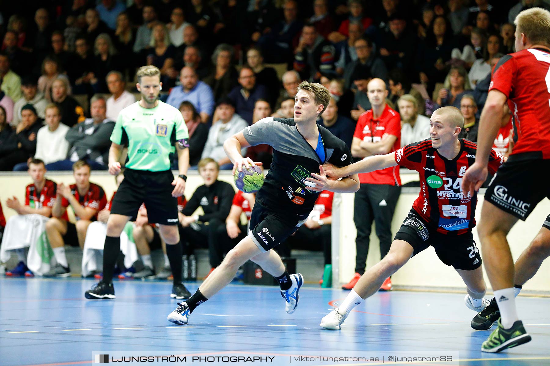 HP Skövde-HK Country 25-21,herr,Skövde Idrottshall,Skövde,Sverige,Handboll,,2018,209081