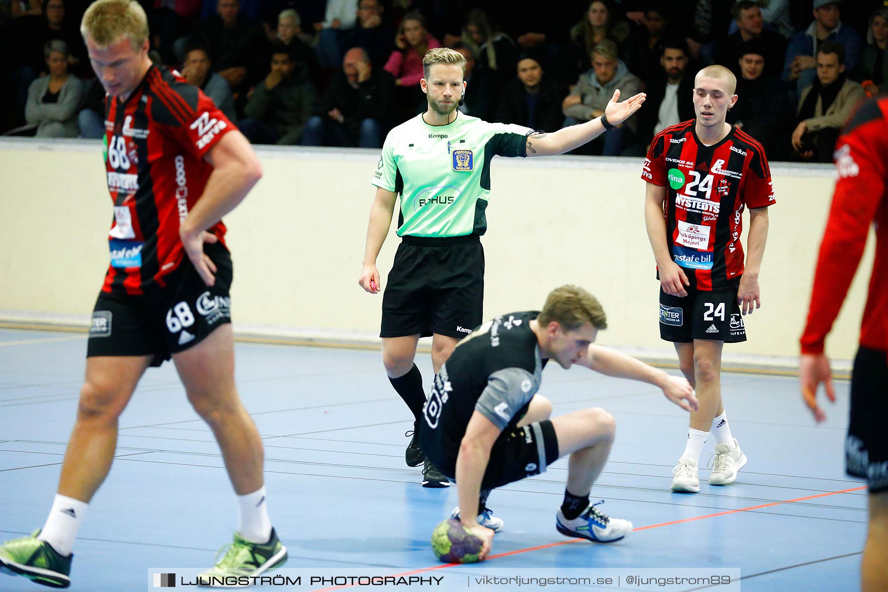 HP Skövde-HK Country 25-21,herr,Skövde Idrottshall,Skövde,Sverige,Handboll,,2018,209108