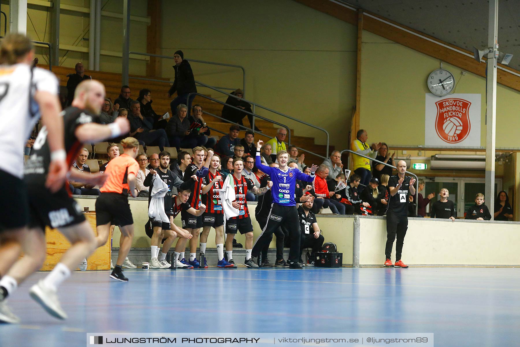 HK Country-HP Warta 26-25,herr,Skövde Idrottshall,Skövde,Sverige,Handboll,,2018,210540