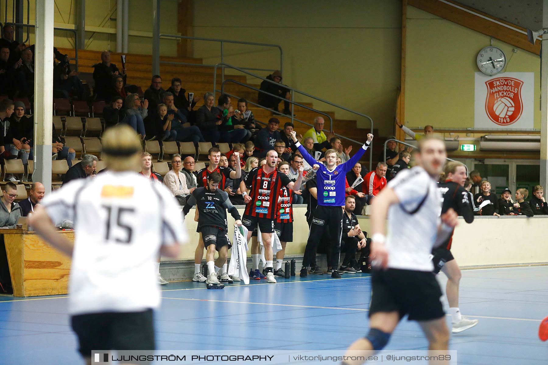 HK Country-HP Warta 26-25,herr,Skövde Idrottshall,Skövde,Sverige,Handboll,,2018,210555