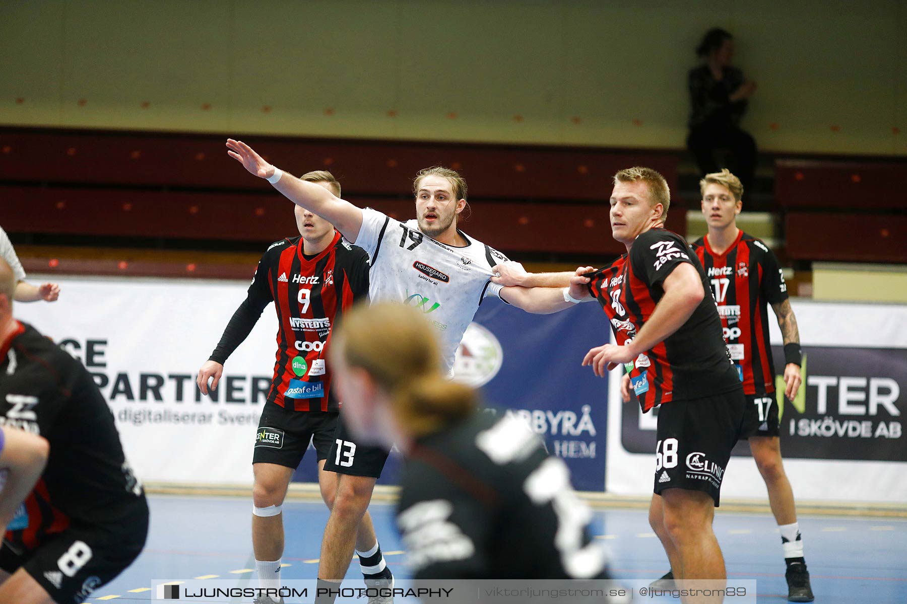 HK Country-HP Warta 26-25,herr,Skövde Idrottshall,Skövde,Sverige,Handboll,,2018,210598