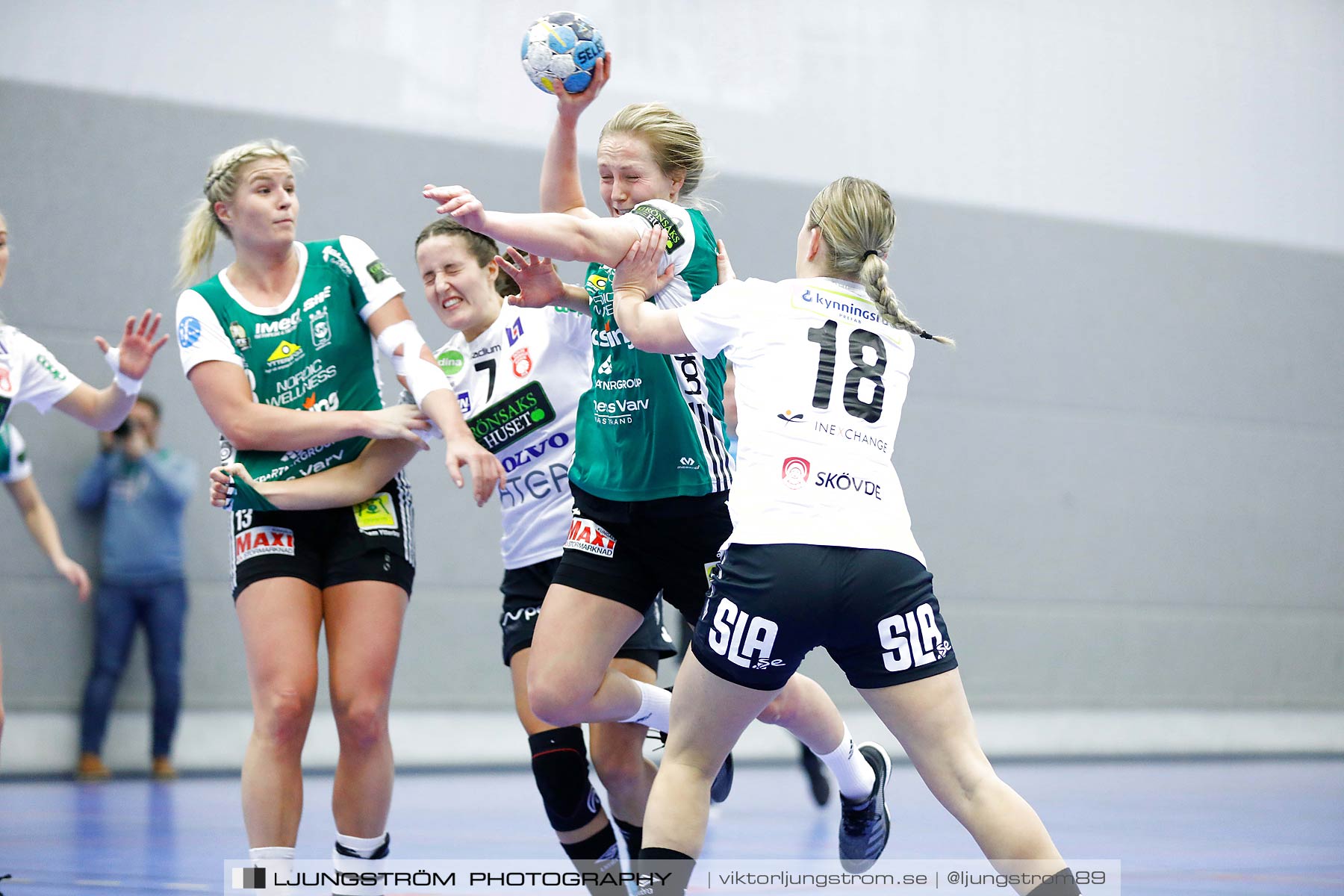 Kungälvs HK-Skövde HF 28-25,dam,Mimershallen,Kungälv,Sverige,Handboll,,2018,210812