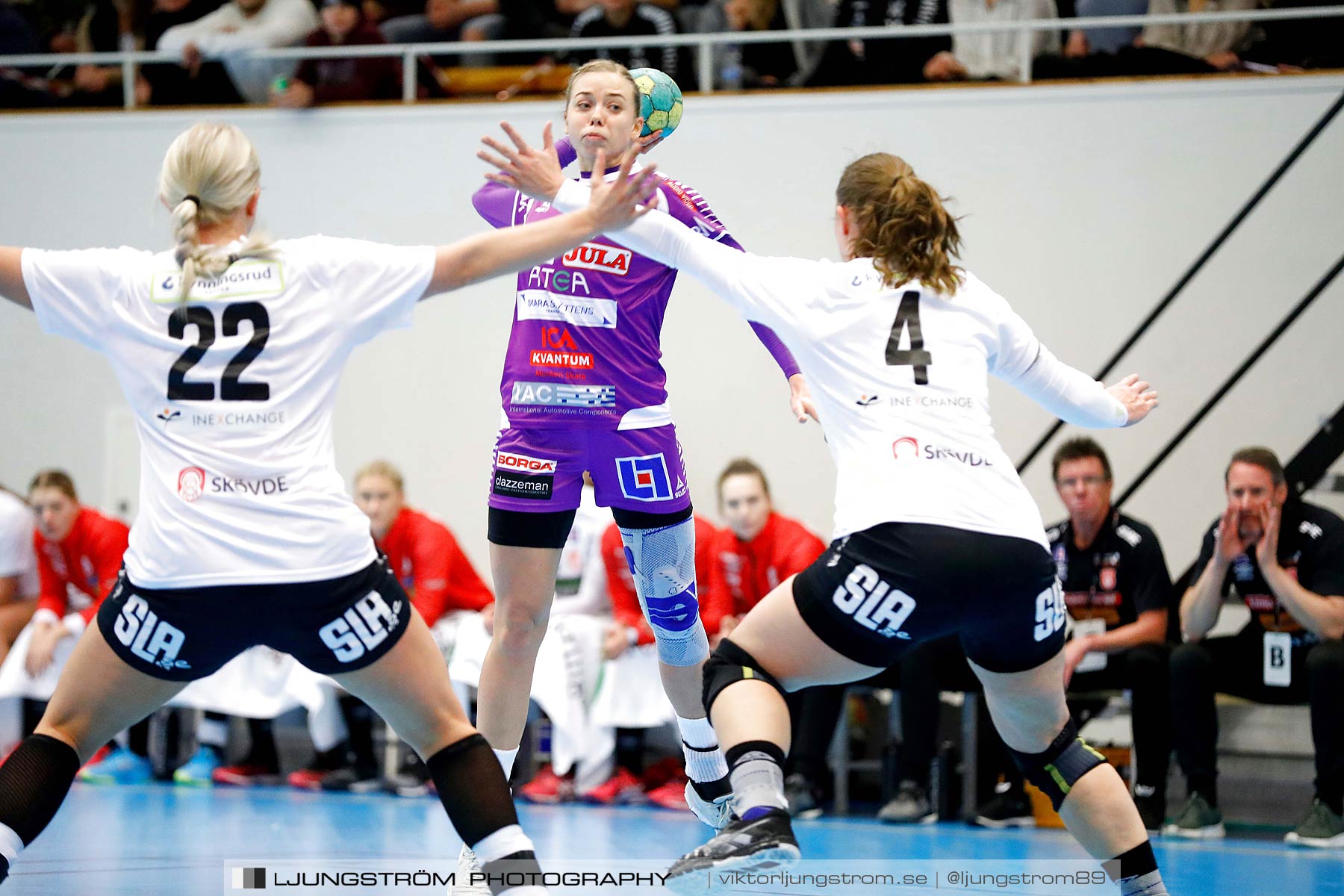 Skara HF-Skövde HF 21-22,dam,Skara Idrottshall,Skara,Sverige,Handboll,,2019,211396