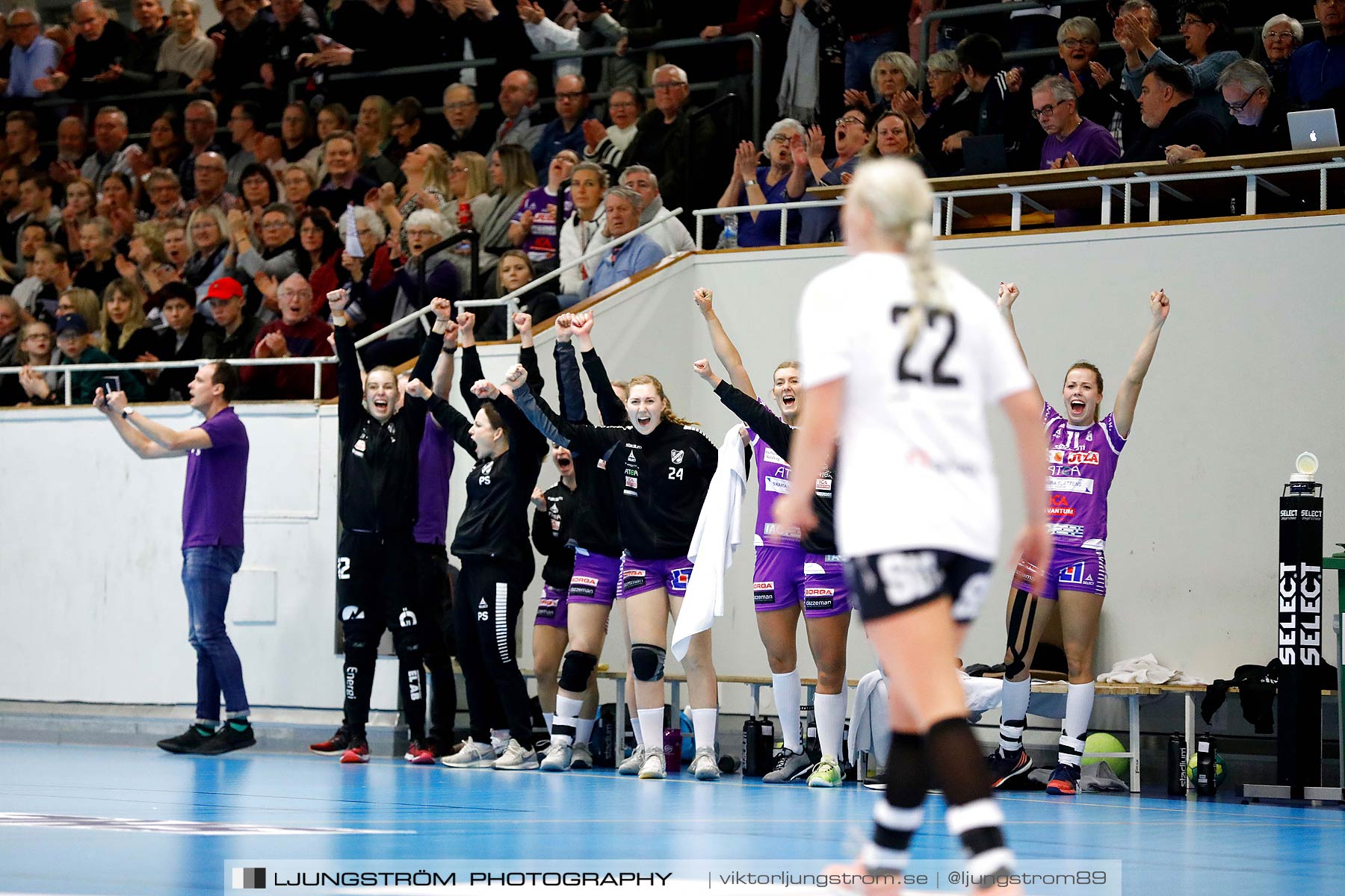 Skara HF-Skövde HF 21-22,dam,Skara Idrottshall,Skara,Sverige,Handboll,,2019,211419