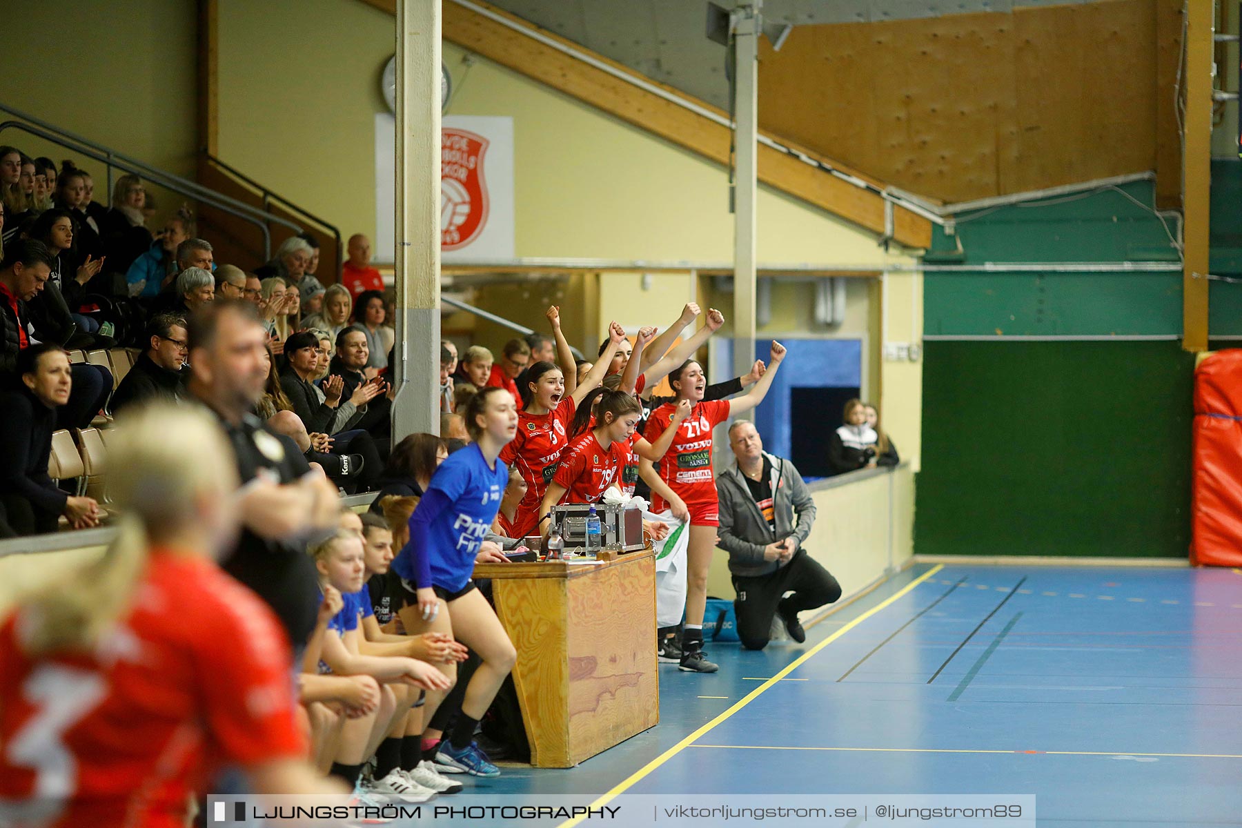 USM F16 Steg 3 Skövde HF 1-Redbergslids IK 28-14,dam,Skövde Idrottshall,Skövde,Sverige,Ungdoms-SM,Handboll,2019,212632