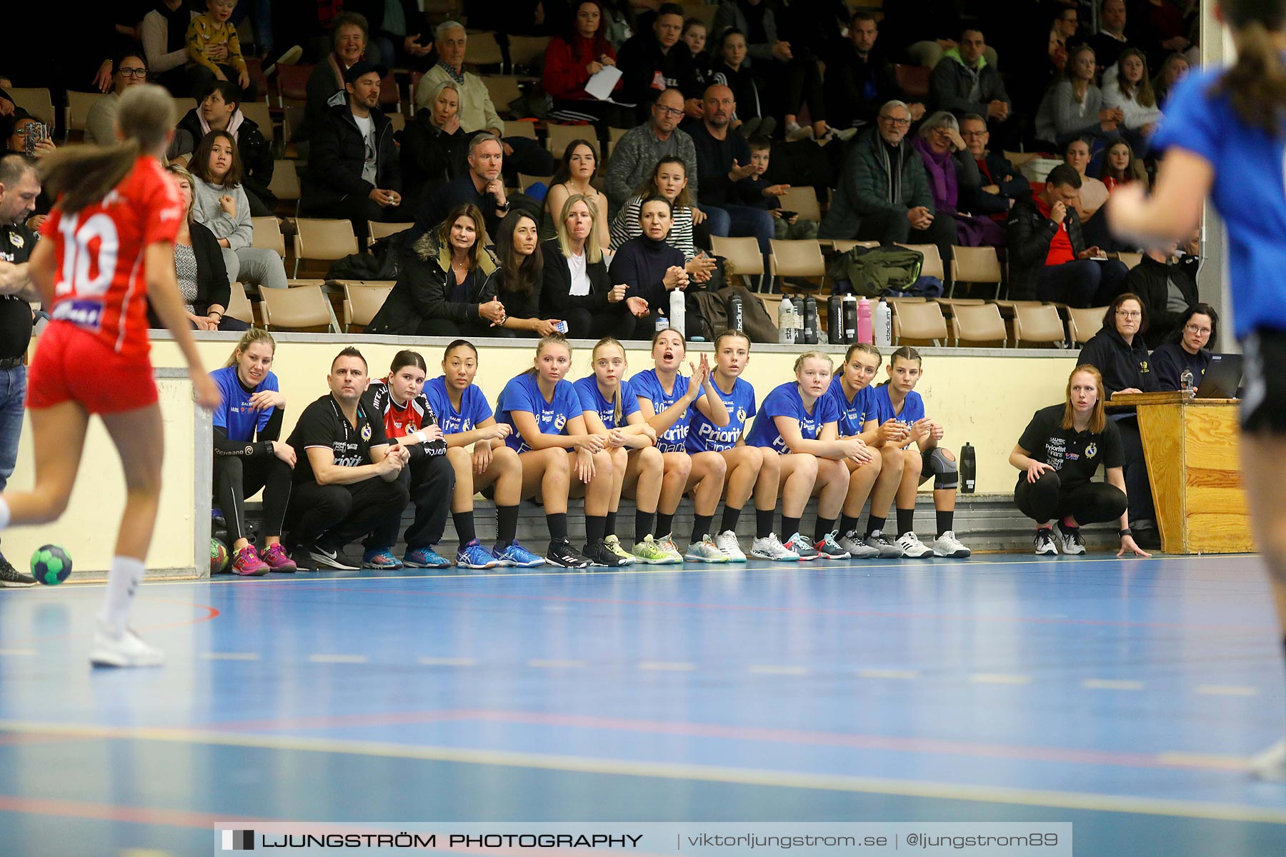 USM F16 Steg 3 Skövde HF 1-Redbergslids IK 28-14,dam,Skövde Idrottshall,Skövde,Sverige,Ungdoms-SM,Handboll,2019,212639