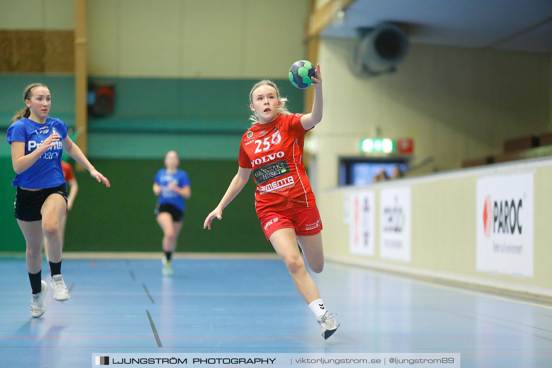 USM F16 Steg 3 Skövde HF 1-Redbergslids IK 28-14,dam,Skövde Idrottshall,Skövde,Sverige,Ungdoms-SM,Handboll,2019,212670