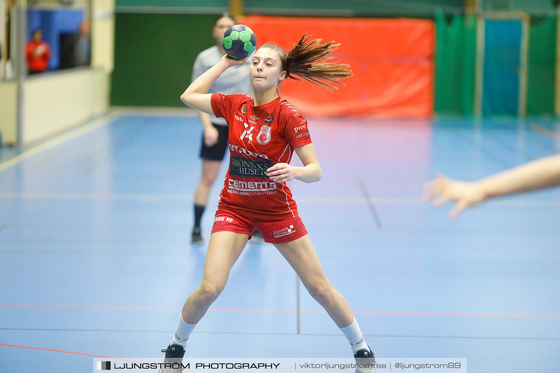 USM F16 Steg 3 Skövde HF 1-Redbergslids IK 28-14,dam,Skövde Idrottshall,Skövde,Sverige,Ungdoms-SM,Handboll,2019,212705