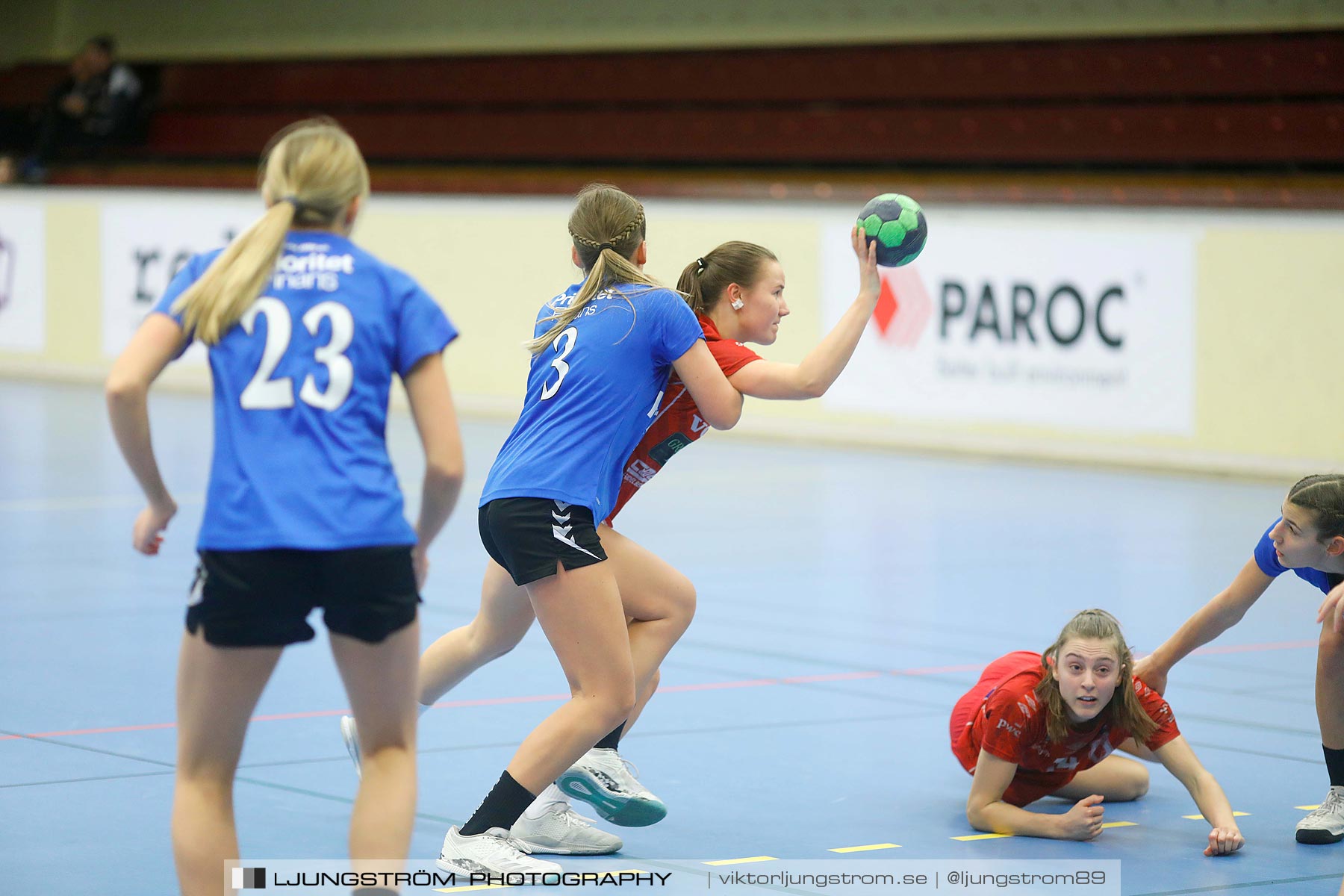 USM F16 Steg 3 Skövde HF 1-Redbergslids IK 28-14,dam,Skövde Idrottshall,Skövde,Sverige,Ungdoms-SM,Handboll,2019,212726