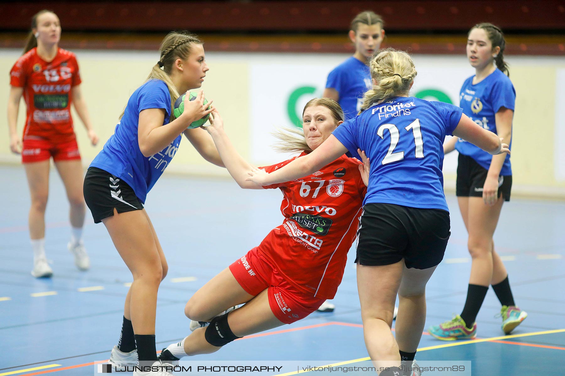 USM F16 Steg 3 Skövde HF 1-Redbergslids IK 28-14,dam,Skövde Idrottshall,Skövde,Sverige,Ungdoms-SM,Handboll,2019,212728