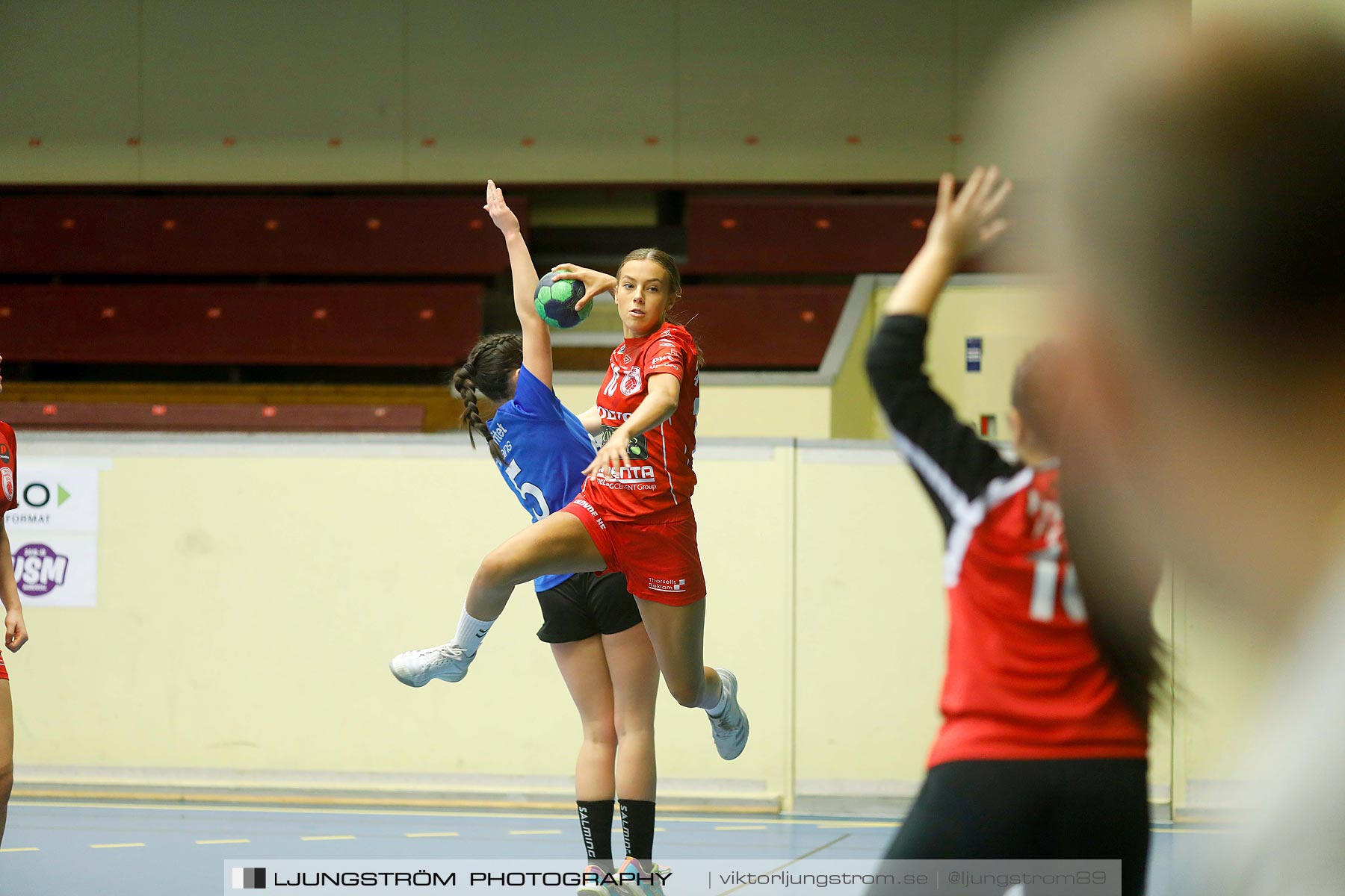 USM F16 Steg 3 Skövde HF 1-Redbergslids IK 28-14,dam,Skövde Idrottshall,Skövde,Sverige,Ungdoms-SM,Handboll,2019,212730