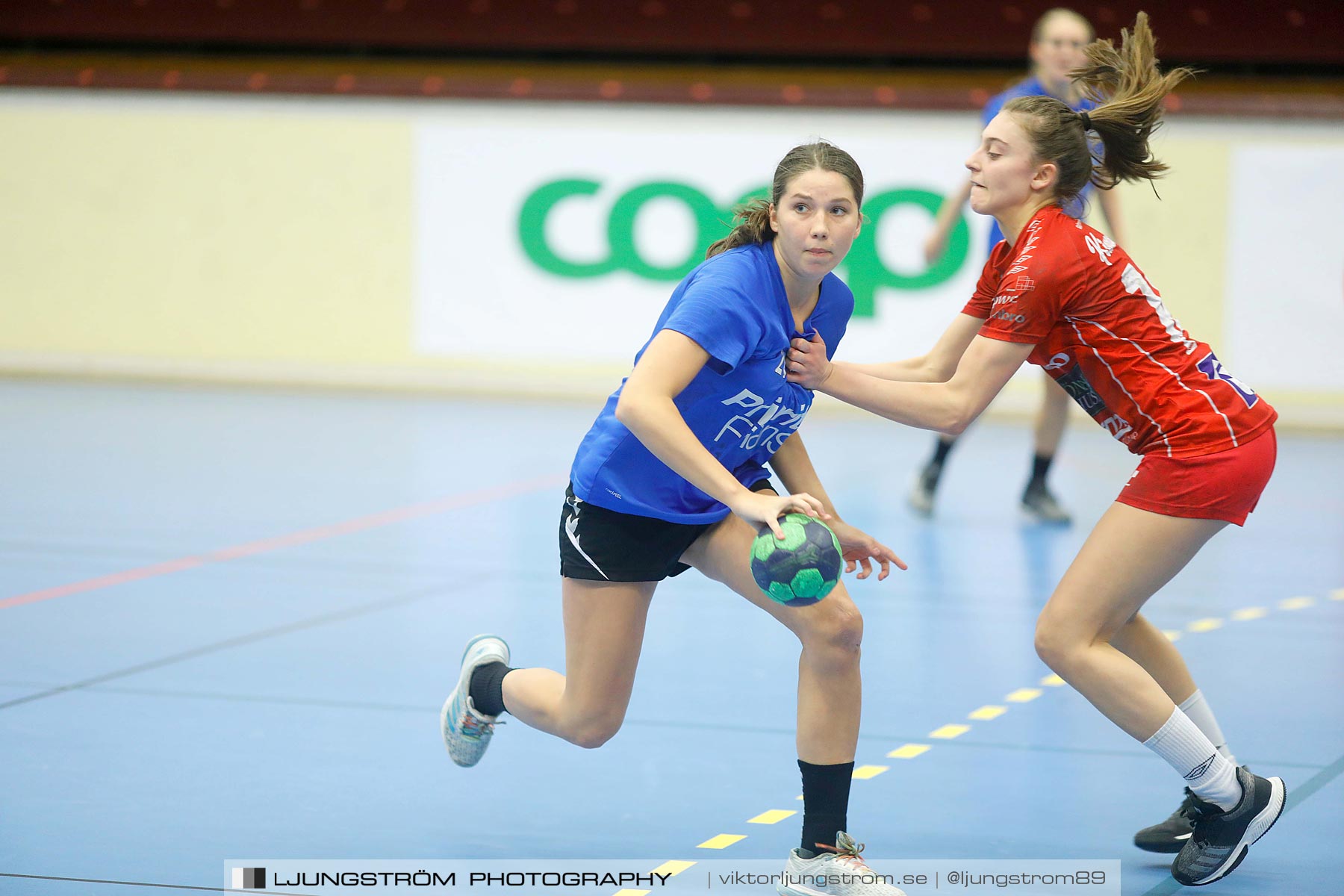 USM F16 Steg 3 Skövde HF 1-Redbergslids IK 28-14,dam,Skövde Idrottshall,Skövde,Sverige,Ungdoms-SM,Handboll,2019,212735